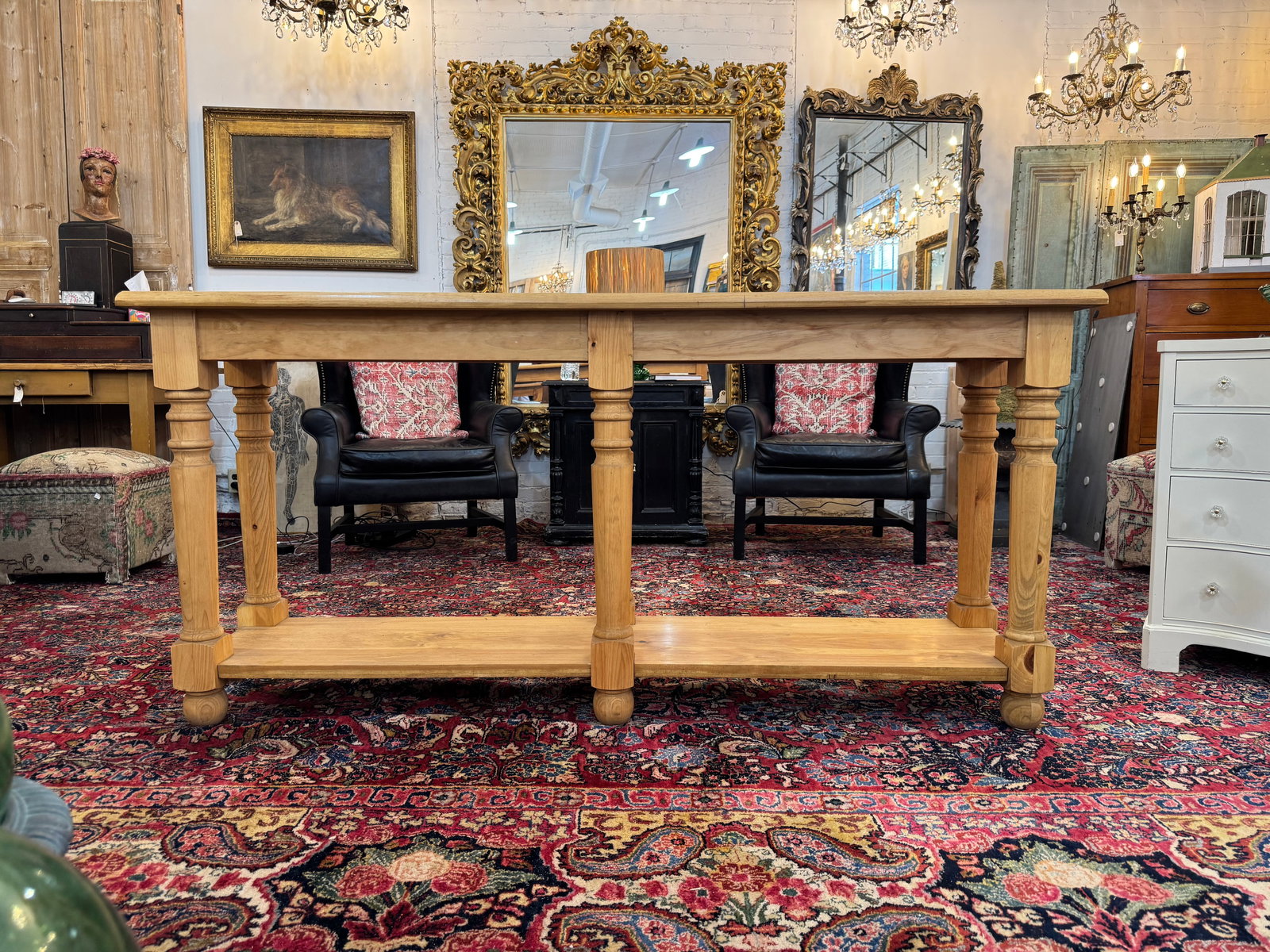 Adoorne Inc. Solid Pine Console - 3