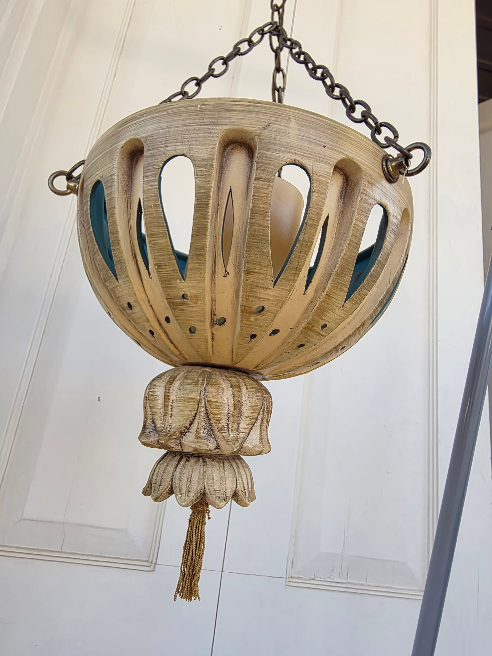 Mid Century Ceramic Lantern - 2