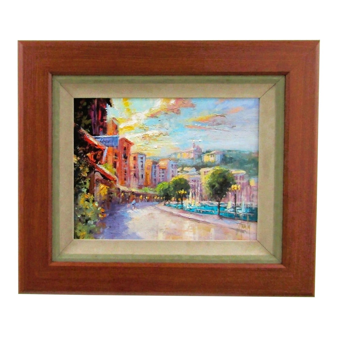 Steven Quartly Impressions of St. Jean Limited Edition Canvas Giclee 43/200: Steven Quartly Impressions Of St. Jean Limited Edition Canvas Giclee 43/200 Hand Embellished by the Artist Exquisite limited edition giclee on canvas by Steven Quartly, numbered 43/200 and titled "Imp
