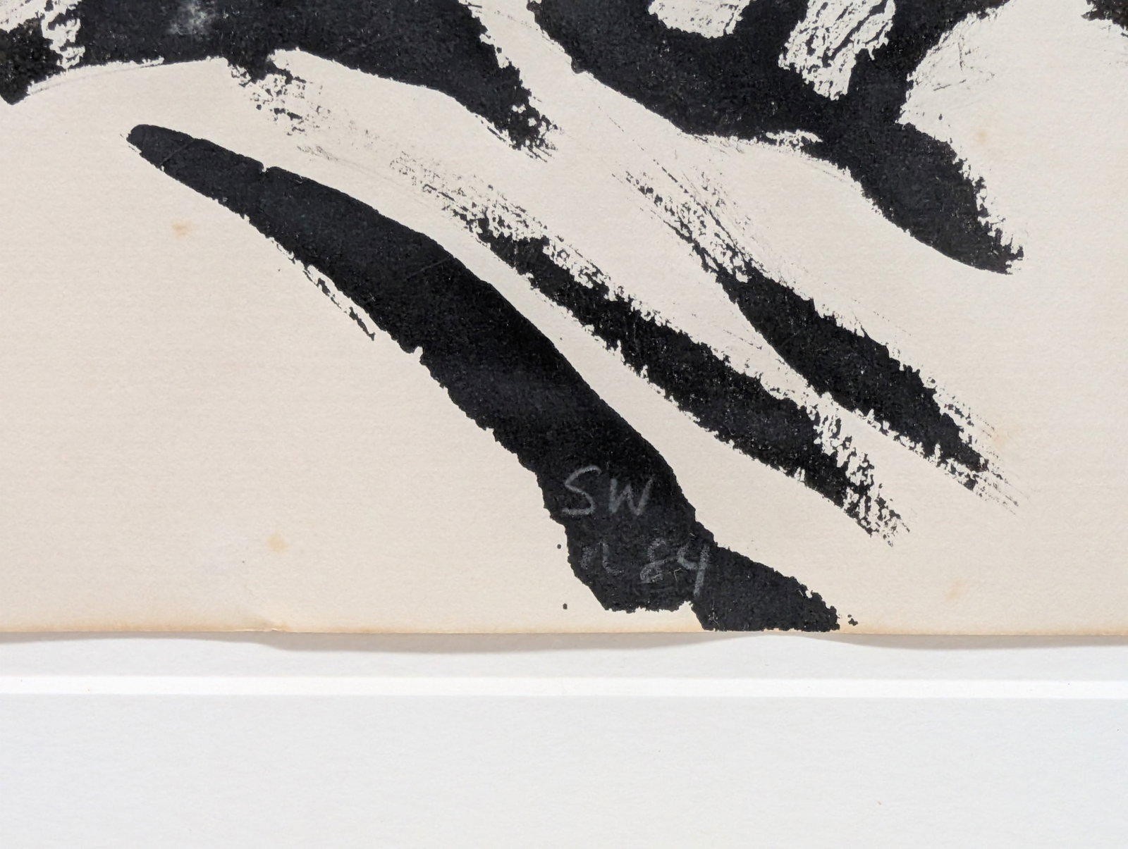 1980s "Untitled" Landscape Study - Sandy Walker, Brush & Ink on Paper - 3