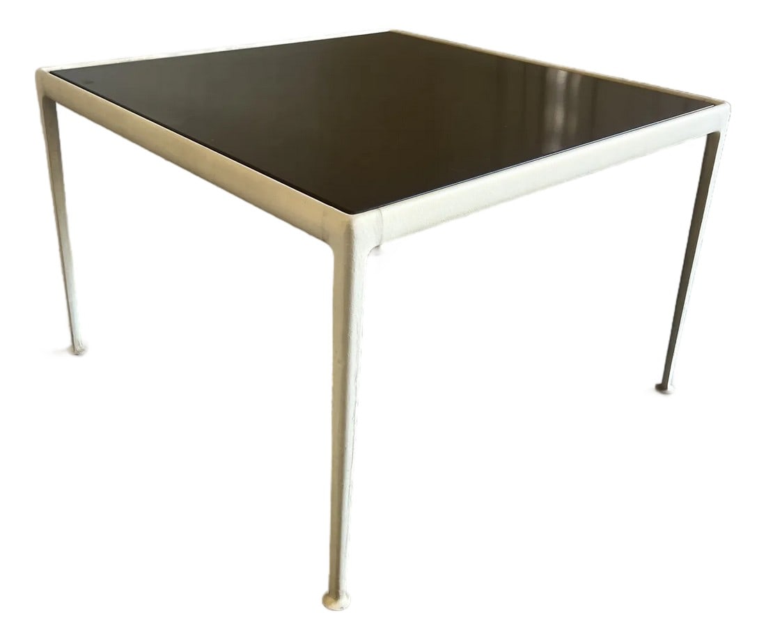 Mid Century Modern Aluminum and Enamel Dining Table by Richard Schultz for Knoll (1 of 4)