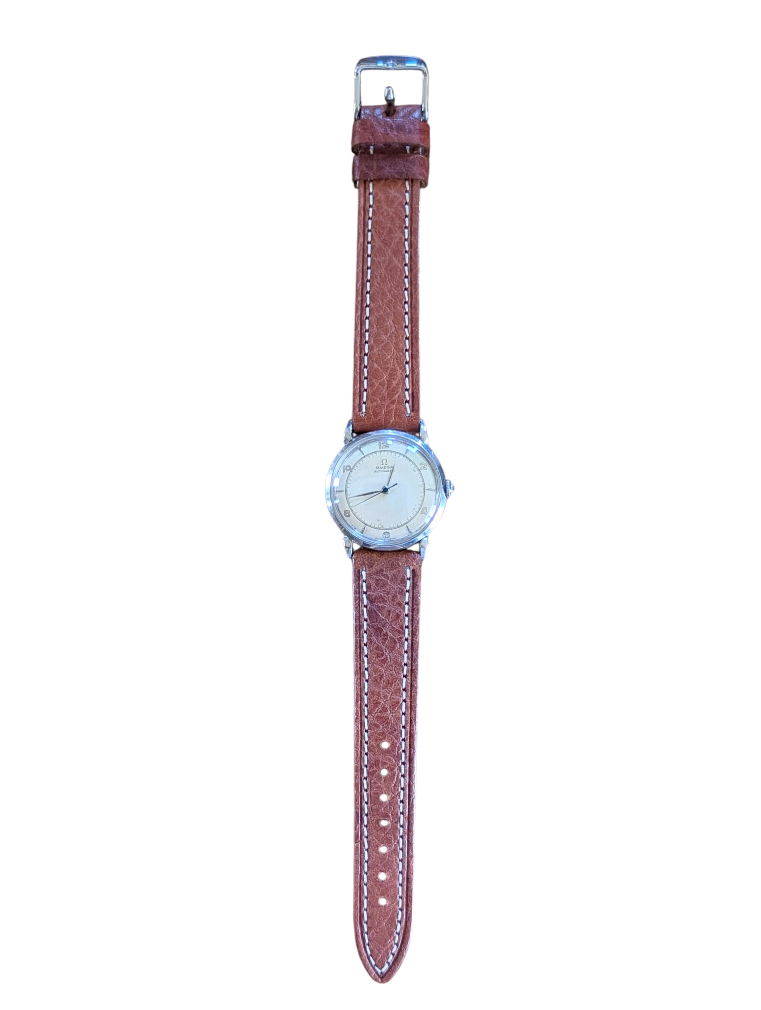 1940s Omega "Bumper" Automatic Men's Wrist Watch - 2