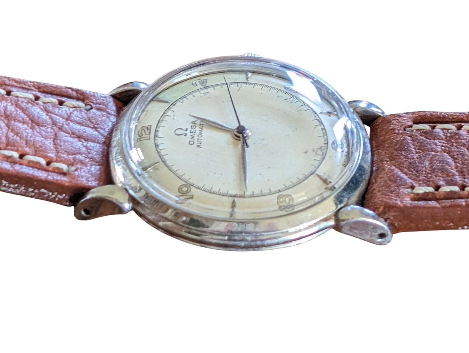 1940s Omega "Bumper" Automatic Men's Wrist Watch - 6