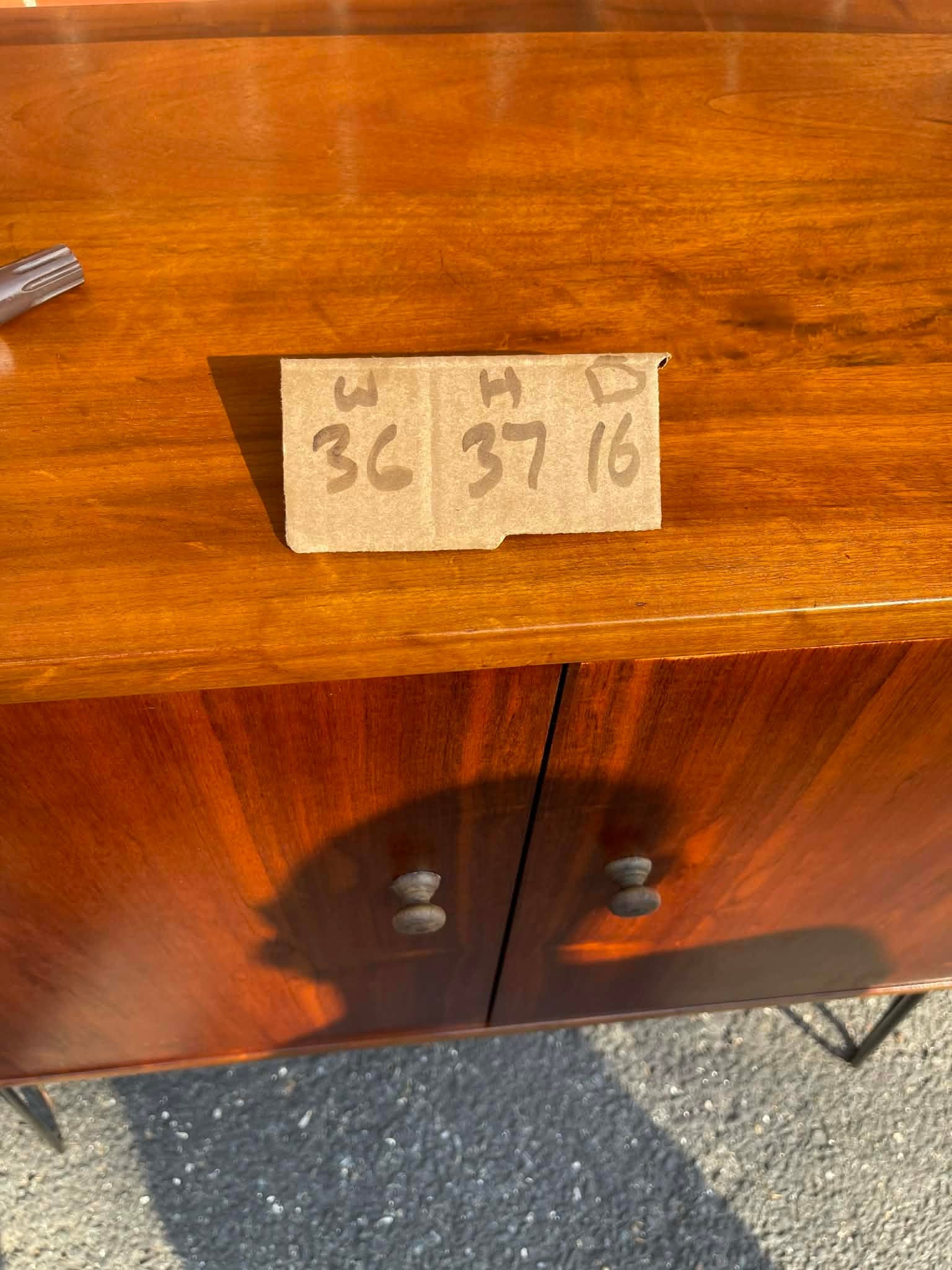 1960s Mid Century Danish Style Teak Media & Vinyl Record Cabinet - 12
