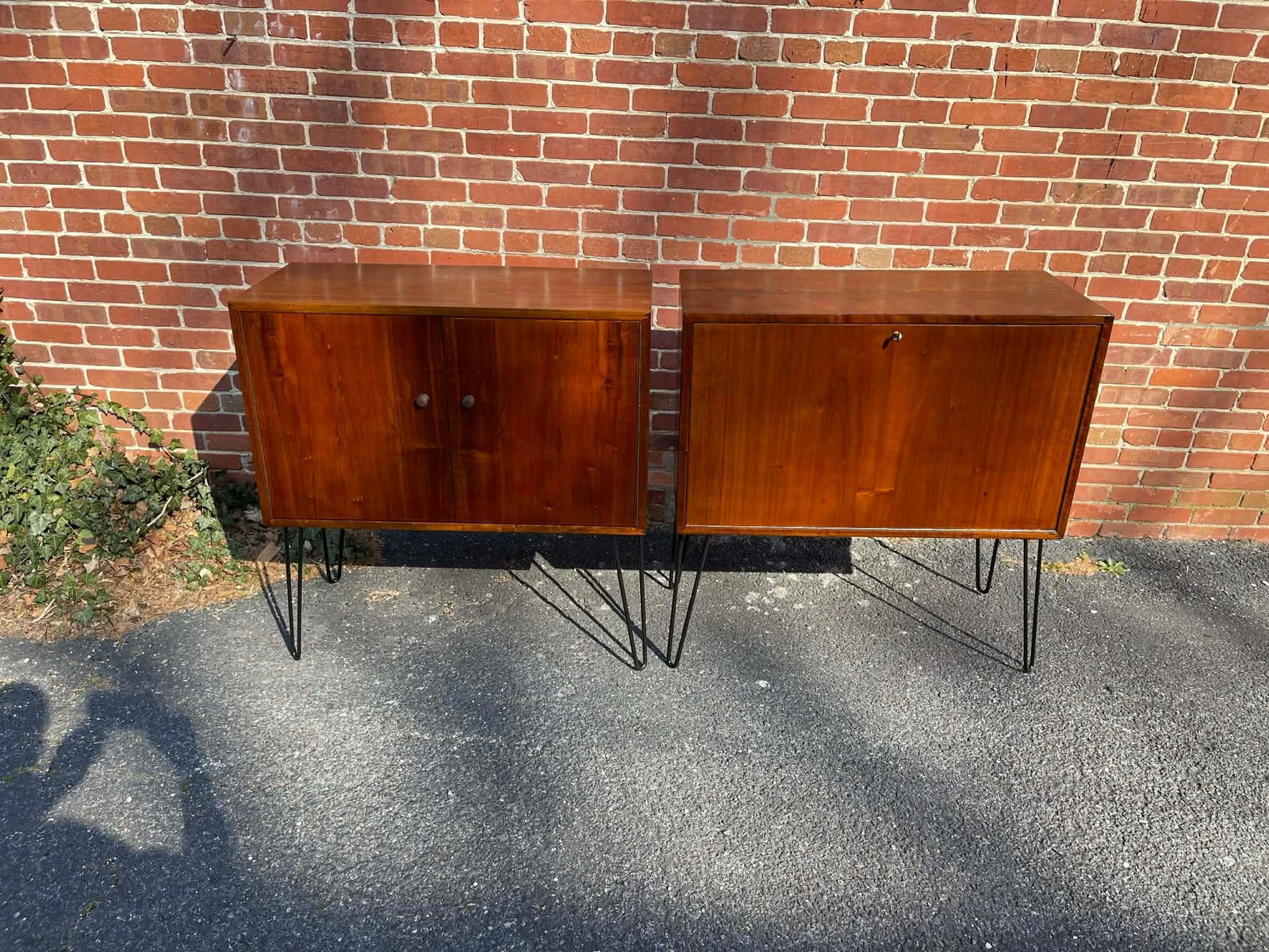 1960s Mid Century Teak Media & Vinyl Record Cabinet - 12