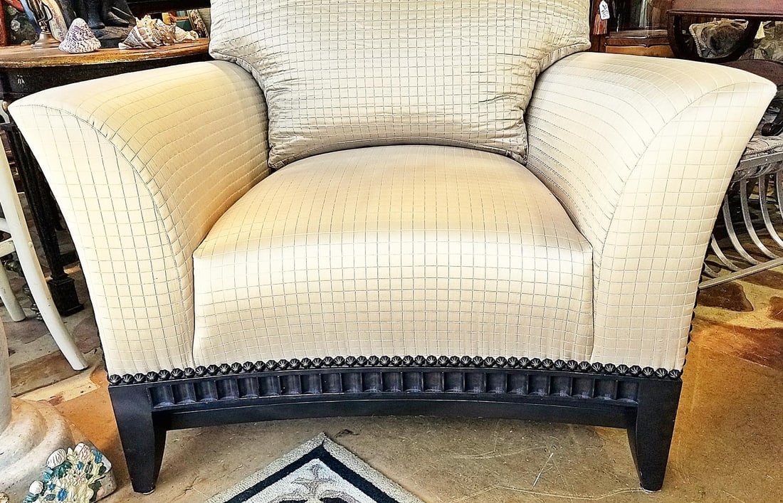1990s Set of 2 Marge Carson Armchairs - 11