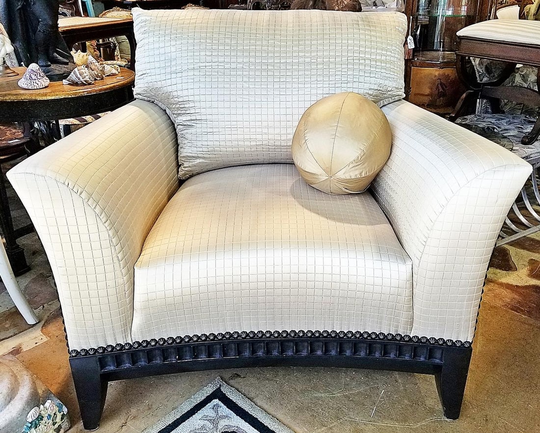 1990s Set of 2 Marge Carson Armchairs - 2