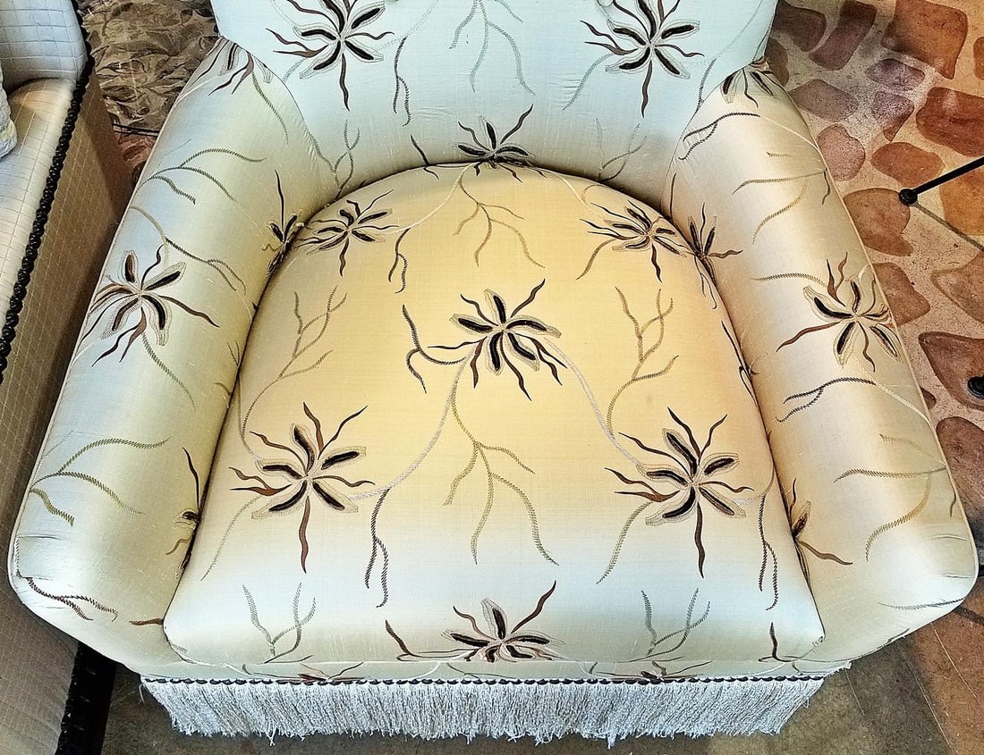 1990s Set of 2 Marge Carson Armchairs - 4