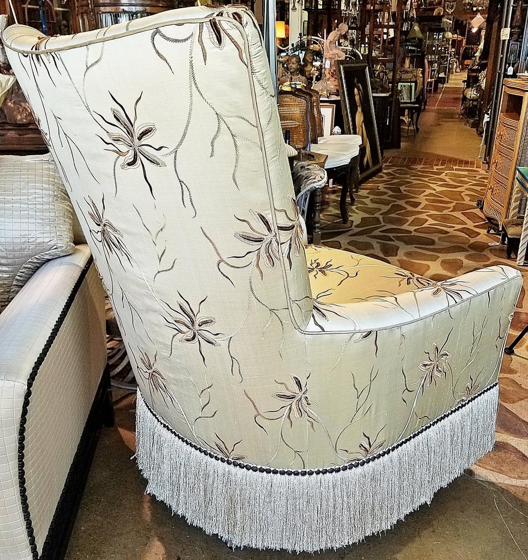 1990s Set of 2 Marge Carson Armchairs - 6