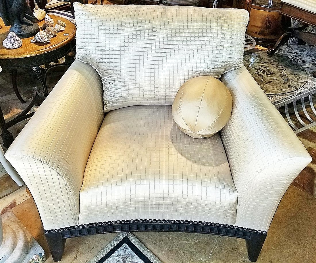 1990s Set of 2 Marge Carson Armchairs - 8
