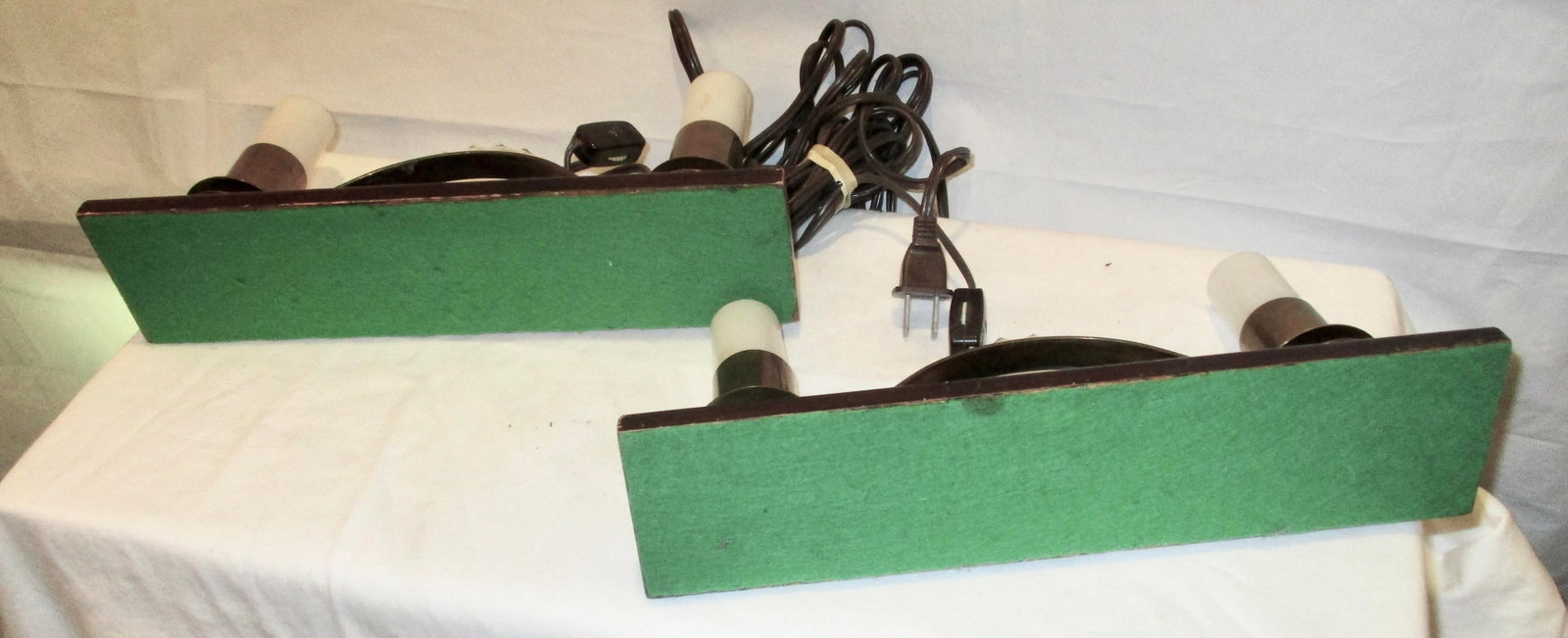 French 1930s Art Deco Shelf Lamps - A Pair of 2 - 5