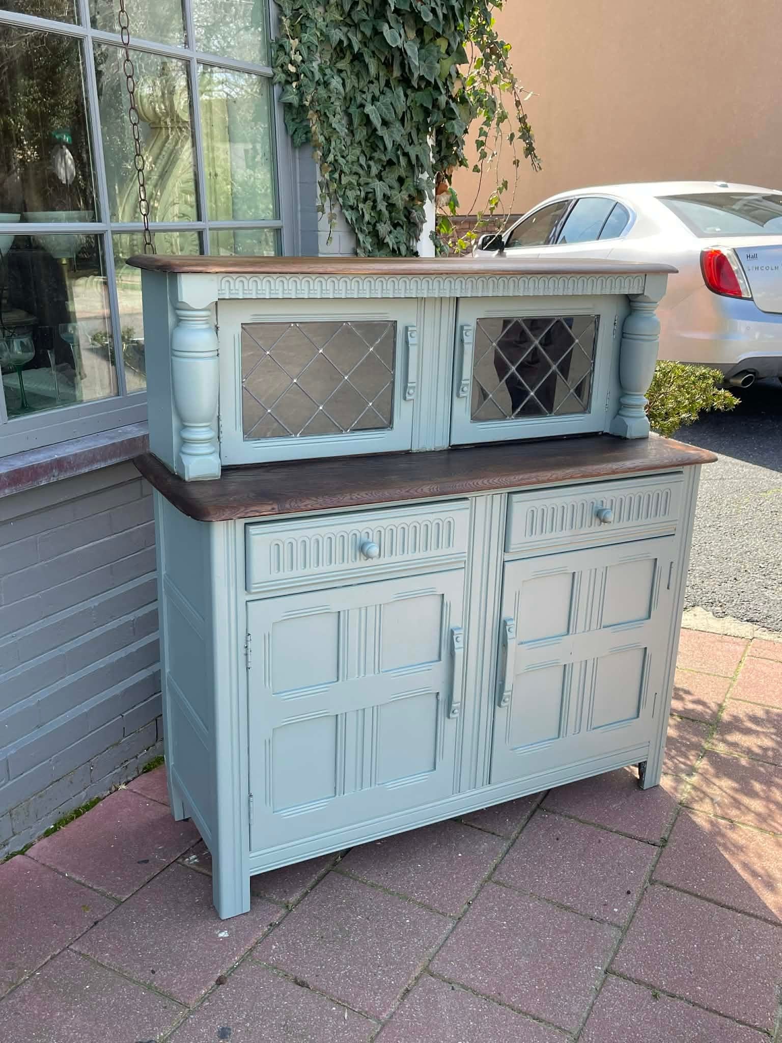 Original Ercol Old Colonial Buffet Sideboard 1960s Blue Label - 11