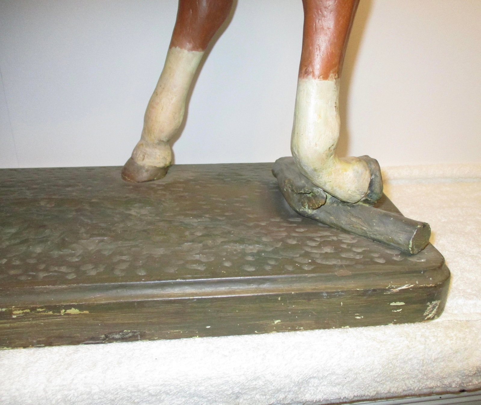 Female Centaur Wood Carving Folk Art - 2