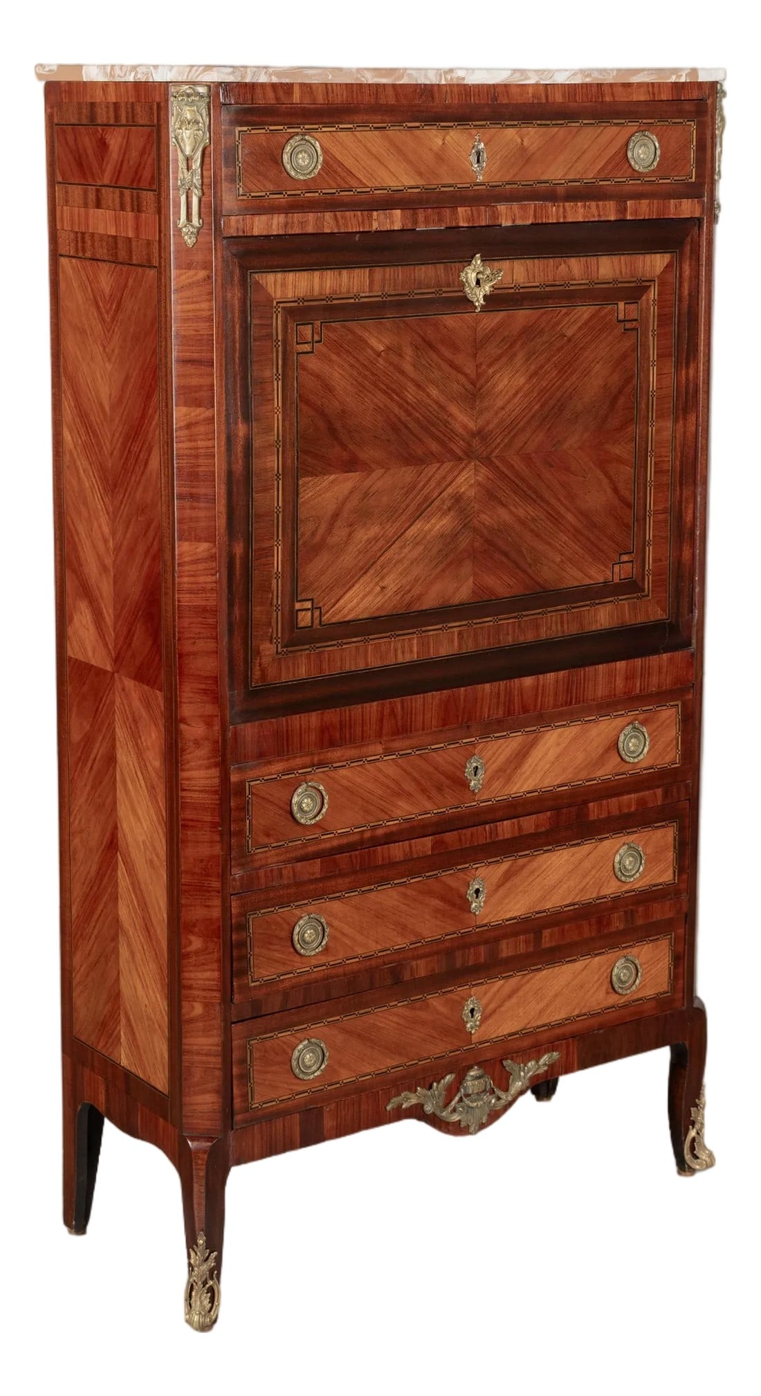 19th Century Louis XVI Style Secretaire a Abattant (1 of 15)