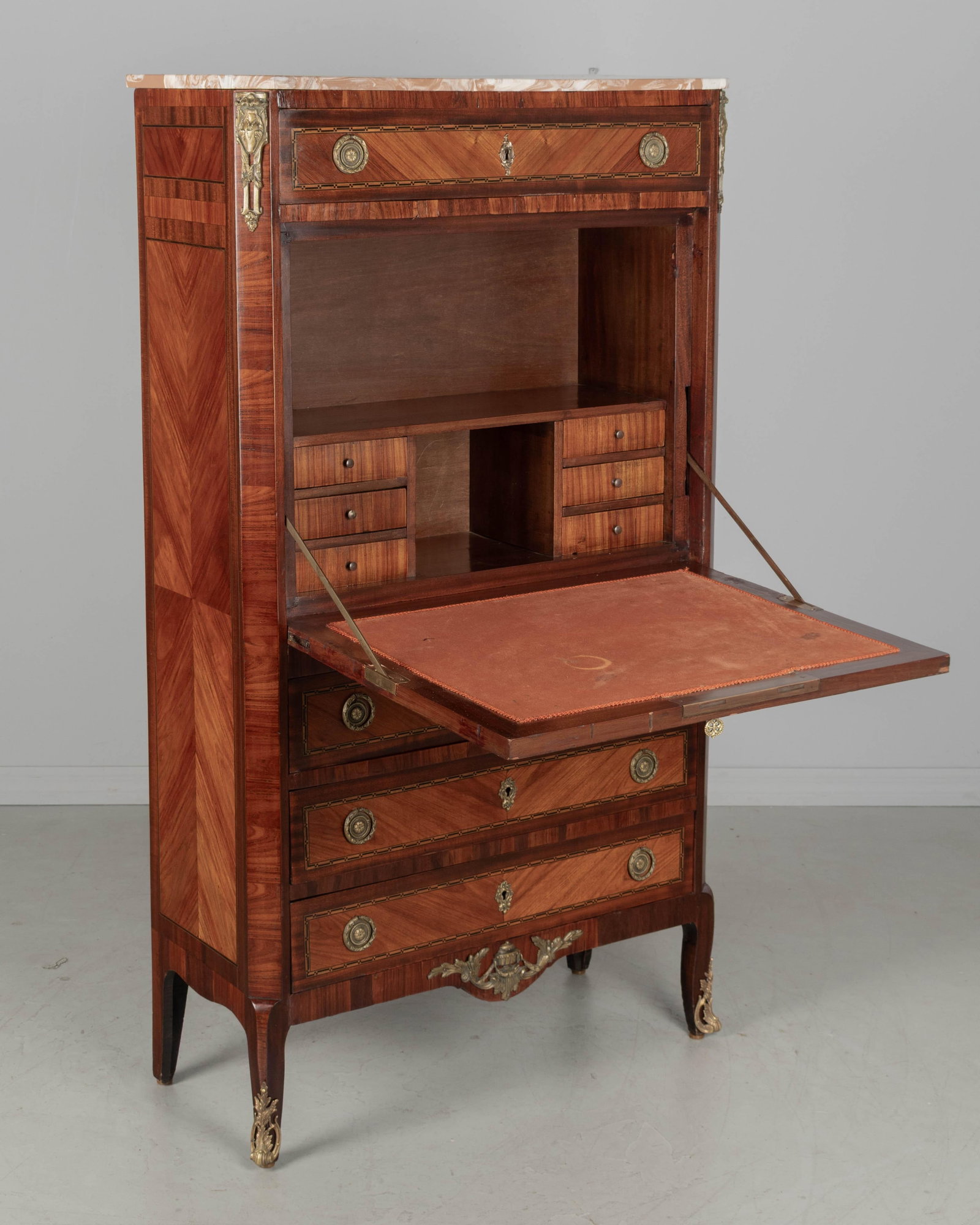 19th Century Louis XVI Style Secretaire a Abattant - 2