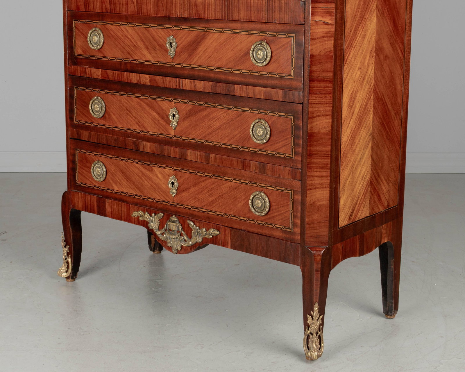 19th Century Louis XVI Style Secretaire a Abattant - 9
