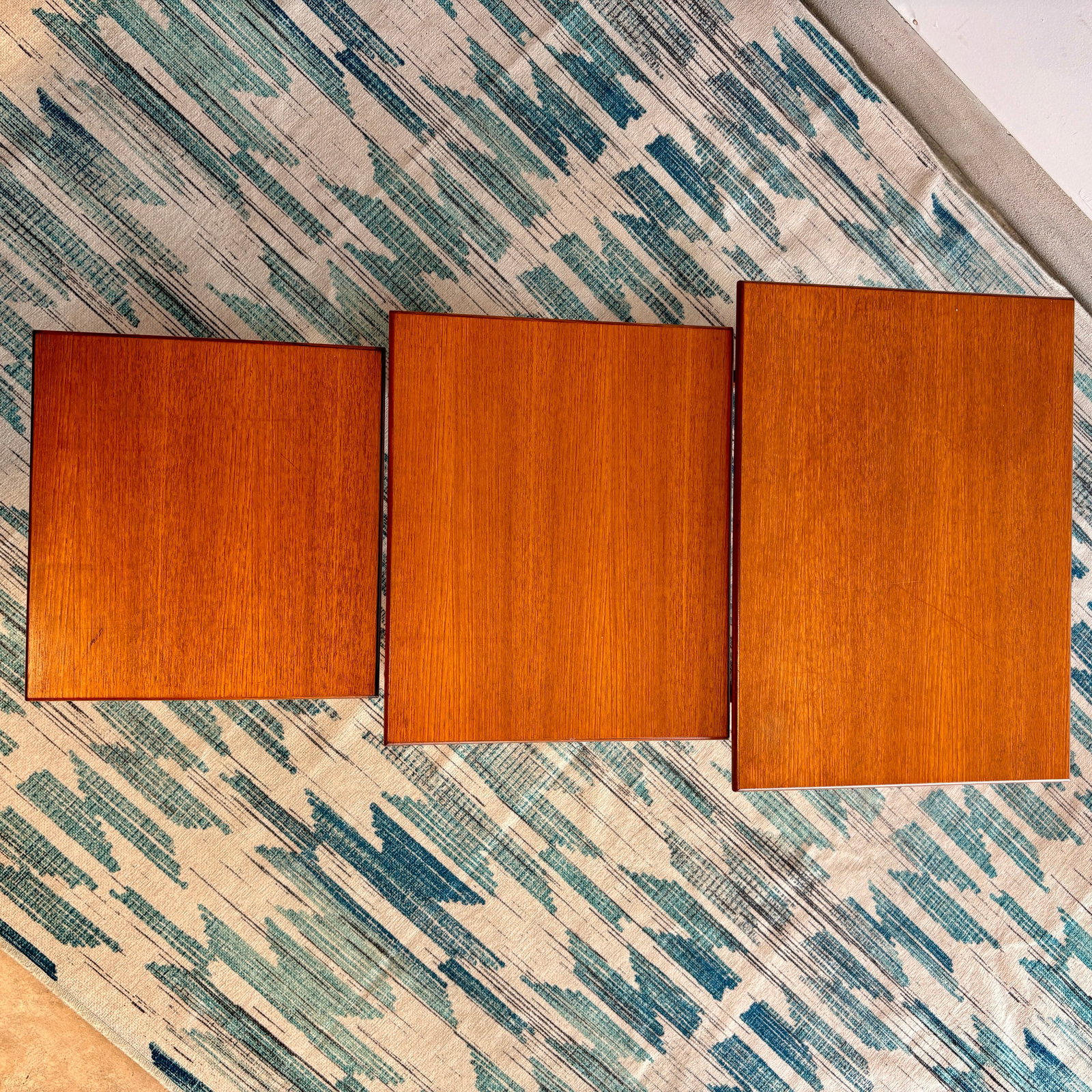 1970s Mid-Century G Plan Teak Nesting Tables – Set of 3 - 7
