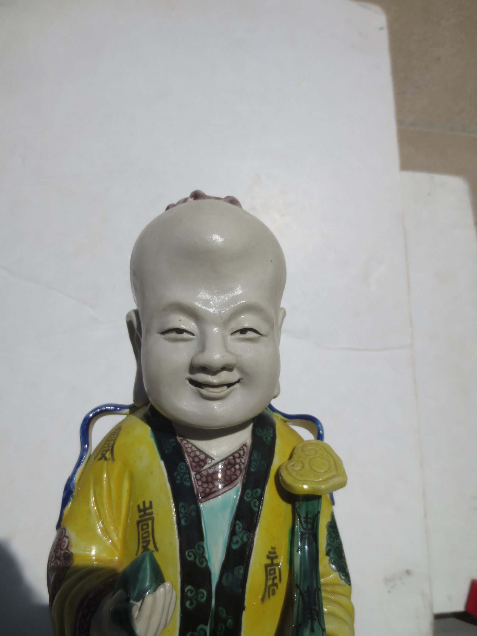 Chinese Porcelain Shoulao, the God of Longevity Circa 1960s - 12
