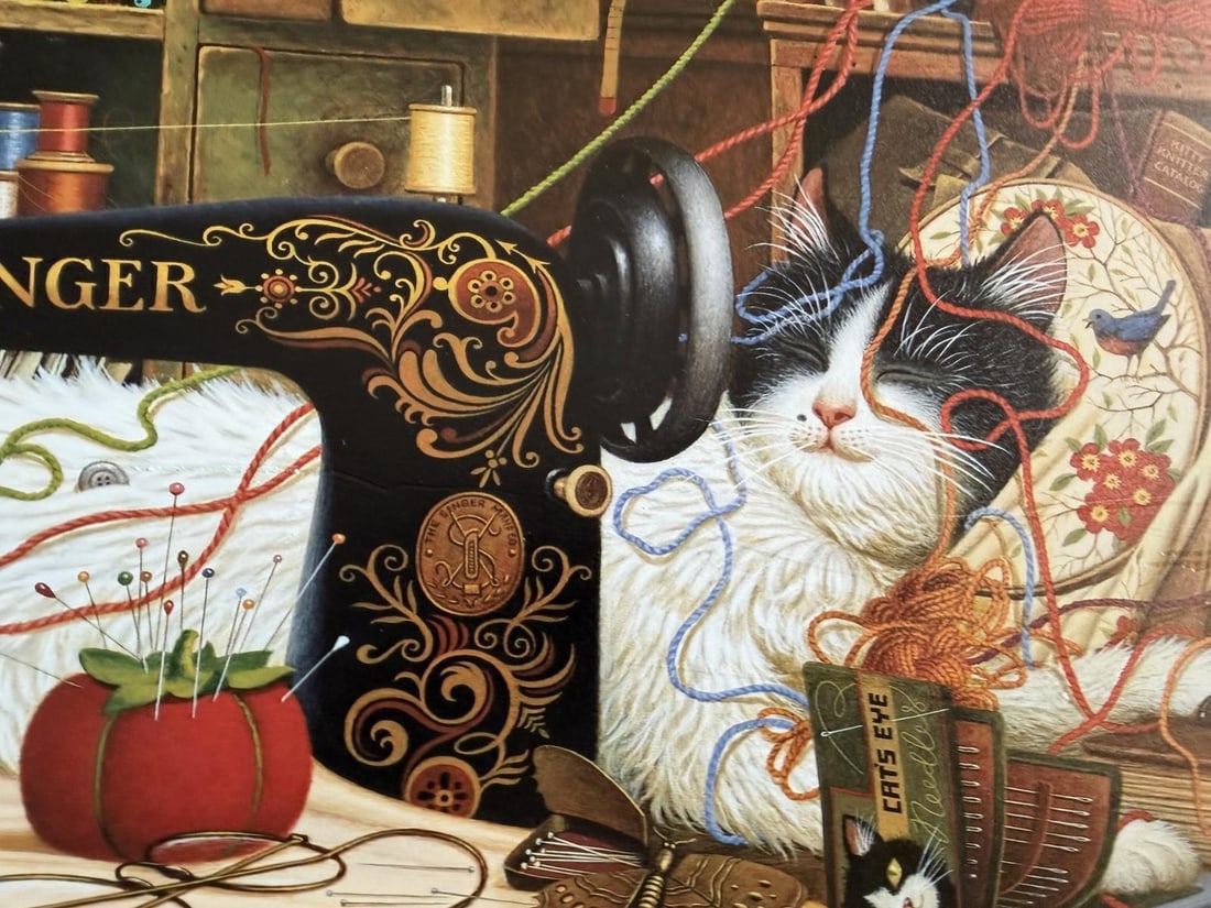 1990s Charles Wysocki Signed/Numbered Print "Maggie the Messmaker" - 5