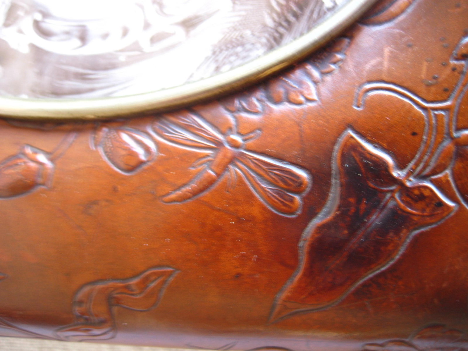 Late 19th Century French Art Nouveau Leather Picture and Frame Album - 8