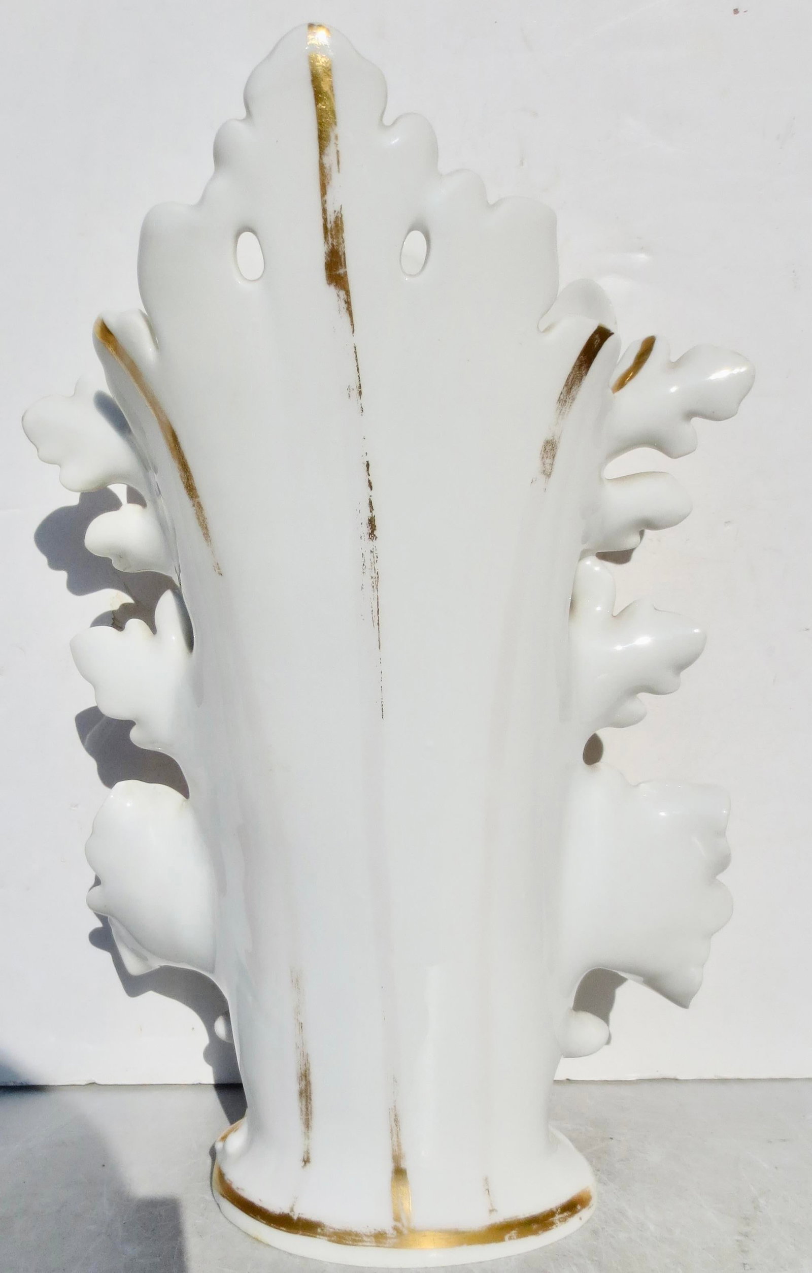 Old Paris (Vieux Paris) Rococo Porcelain Vase - 6