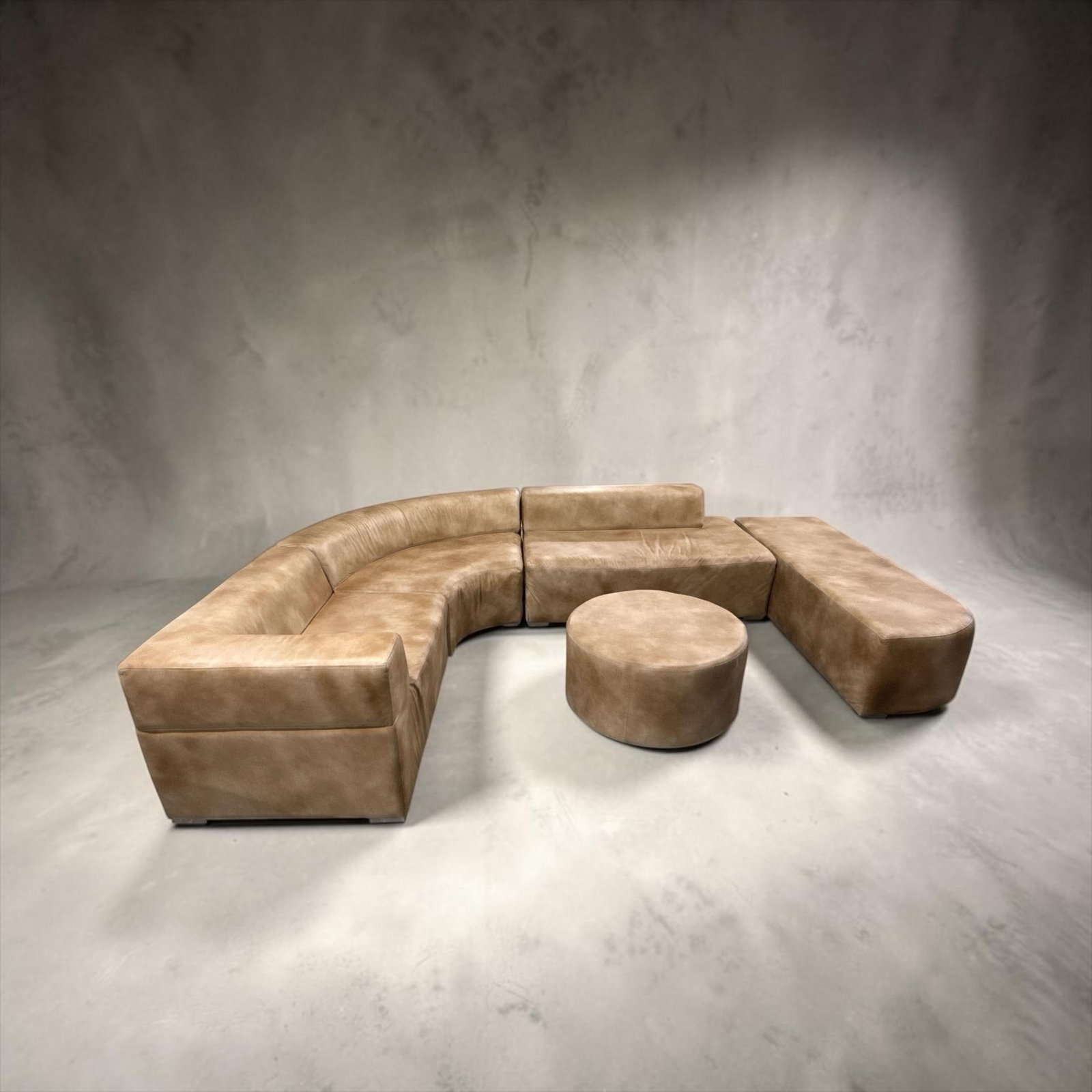 Loom Sculptural Modular Sectional With Ottoman - 10
