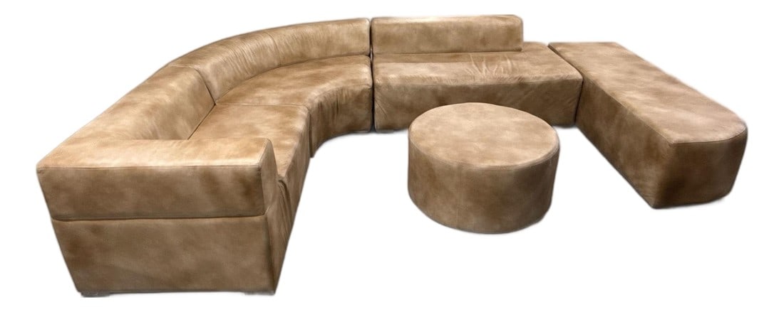 Loom Sculptural Modular Sectional With Ottoman (1 of 11)