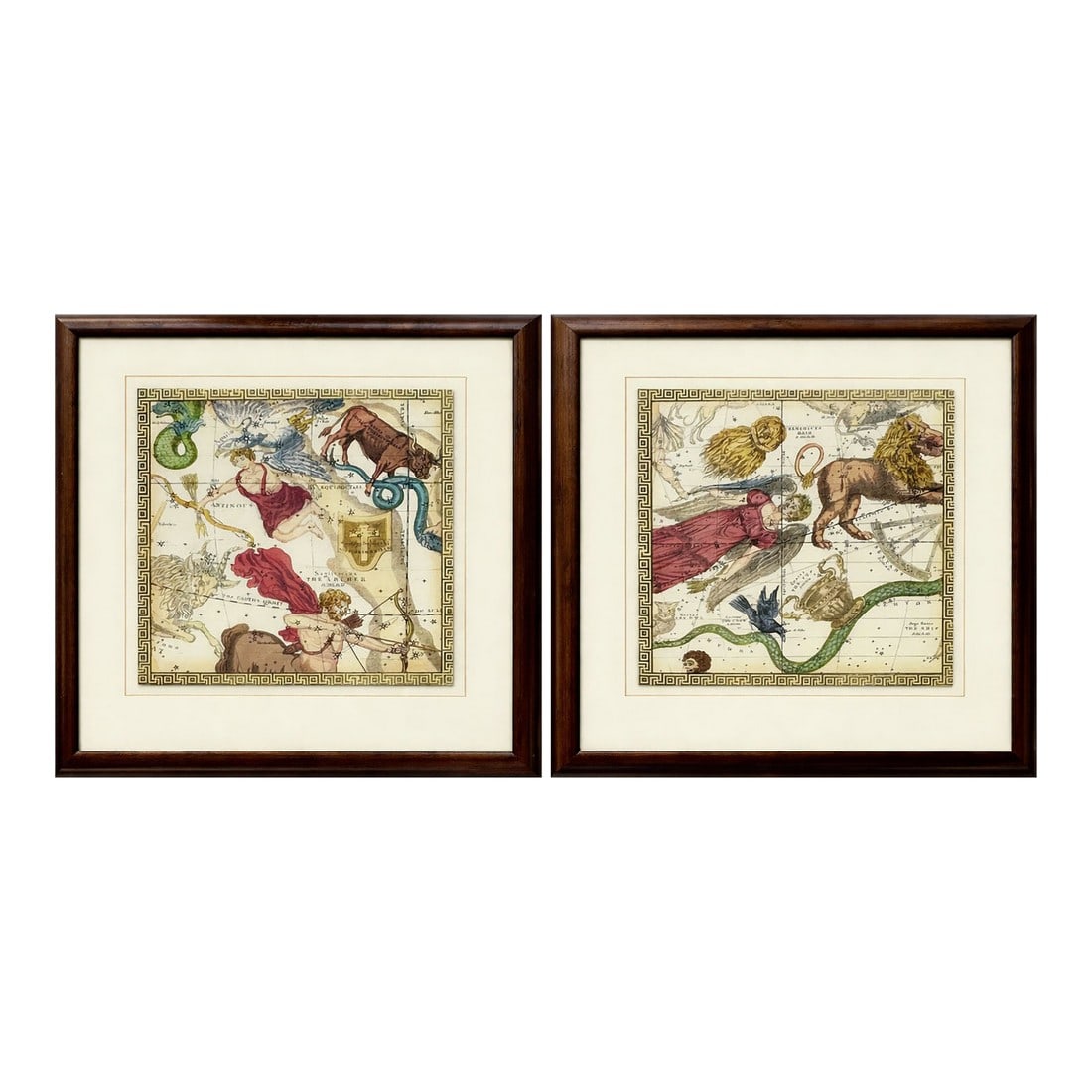 Late 20th Century Celestial Constellation Prints After Johann Bayer – Mythological Star Maps, (1 of 5)