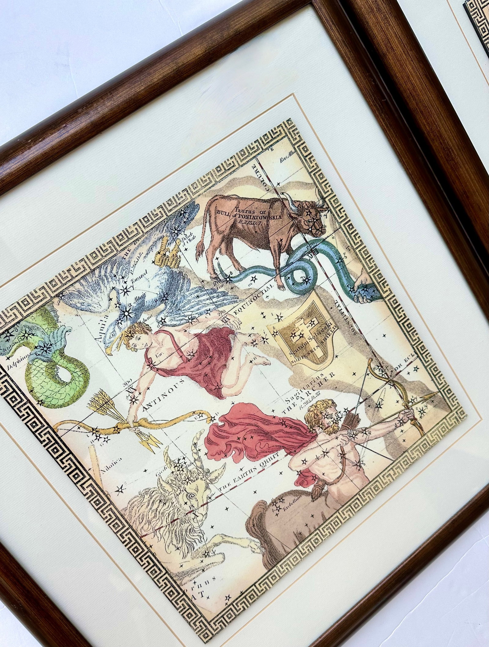 Late 20th Century Celestial Constellation Prints After Johann Bayer – Mythological Star Maps, - 5