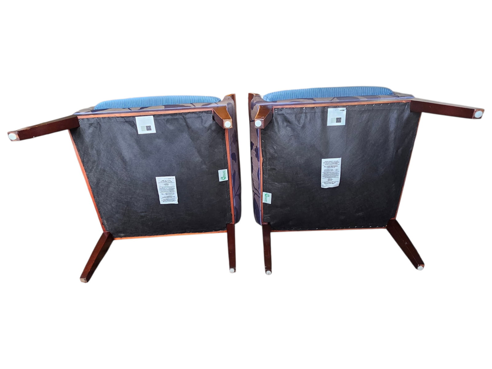 1980s Pair of HBF Chalice Chairs by Orlando Diaz - Azcuy - 11