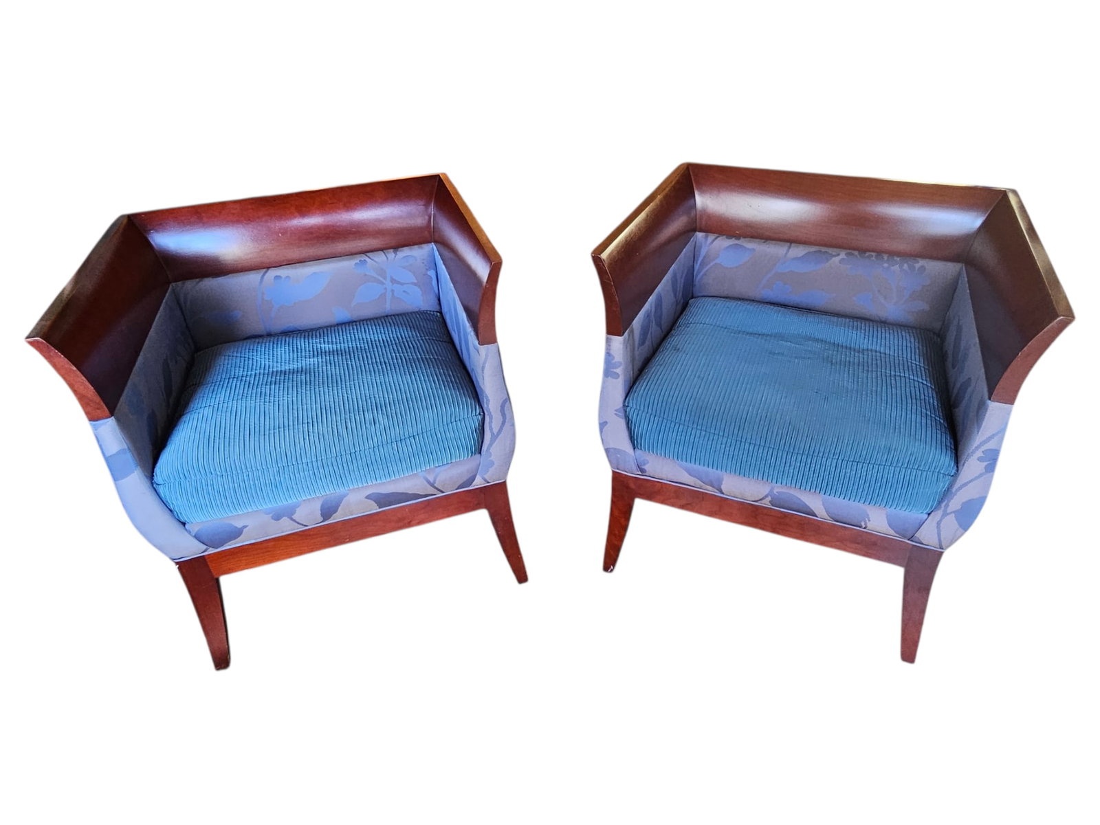 1980s Pair of HBF Chalice Chairs by Orlando Diaz - Azcuy - 2