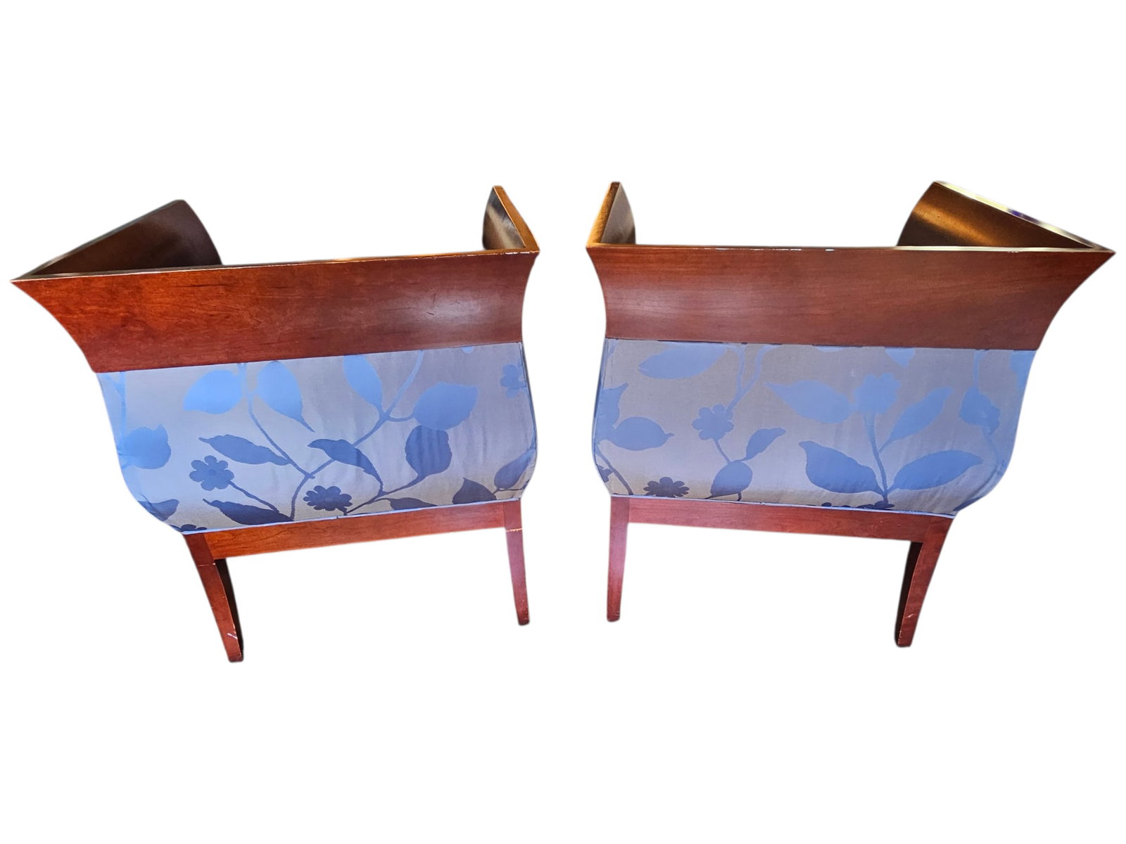 1980s Pair of HBF Chalice Chairs by Orlando Diaz - Azcuy - 5