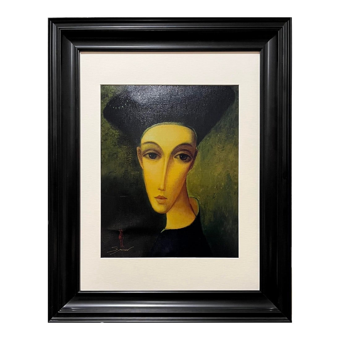 The Duke by Russian Artist Sergey Smirnov - 2006 Limited Edition Serigraph on Canvas: The Duke 2006 by Sergey Smirnov is a limited edition serigraph on canvas. Number 29 of a total output of 195. Serigraphy is a silk screen process that yields finite detail, rich colors, and intricate