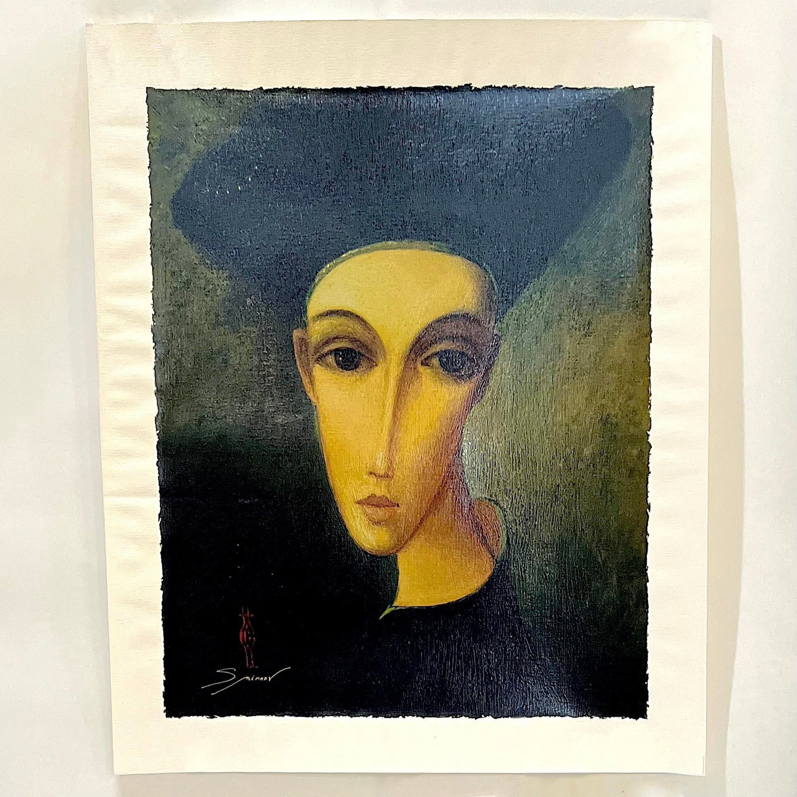 The Duke by Russian Artist Sergey Smirnov - 2006 Limited Edition Serigraph on Canvas - 2