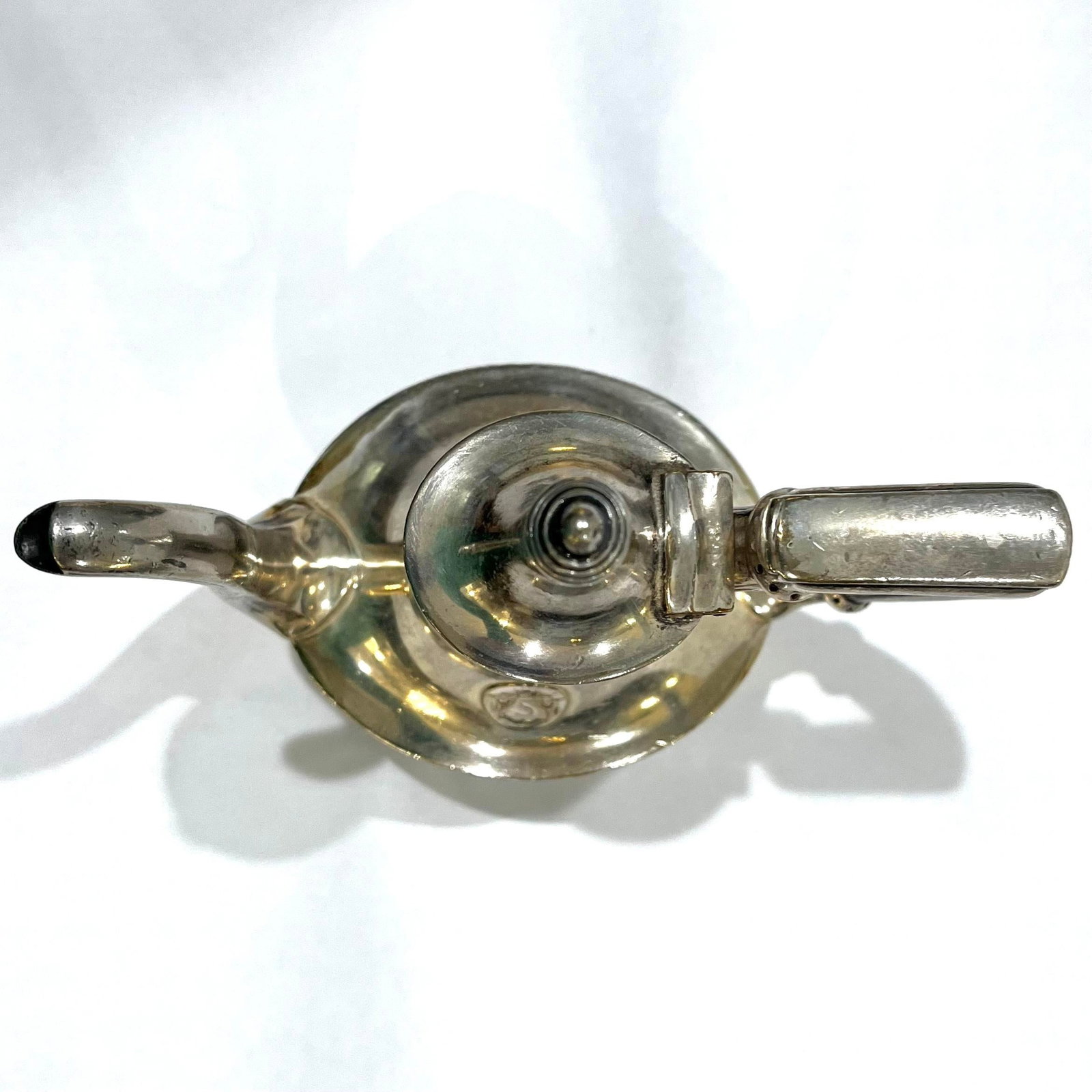Early 20th Century Hotel Silver Individual Teapot - Hotel Stadler - 11