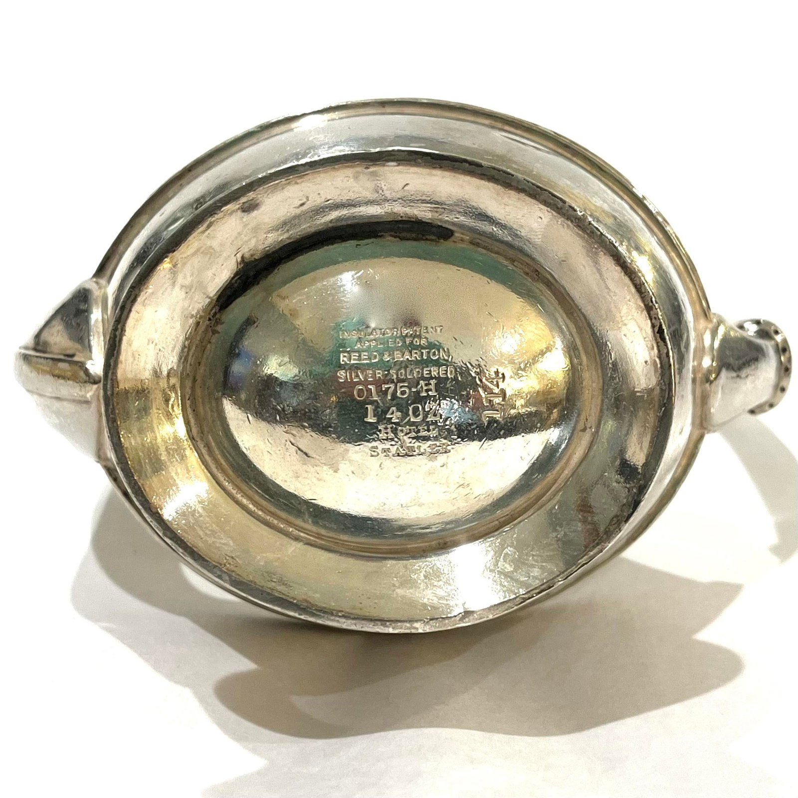 Early 20th Century Hotel Silver Individual Teapot - Hotel Stadler - 12