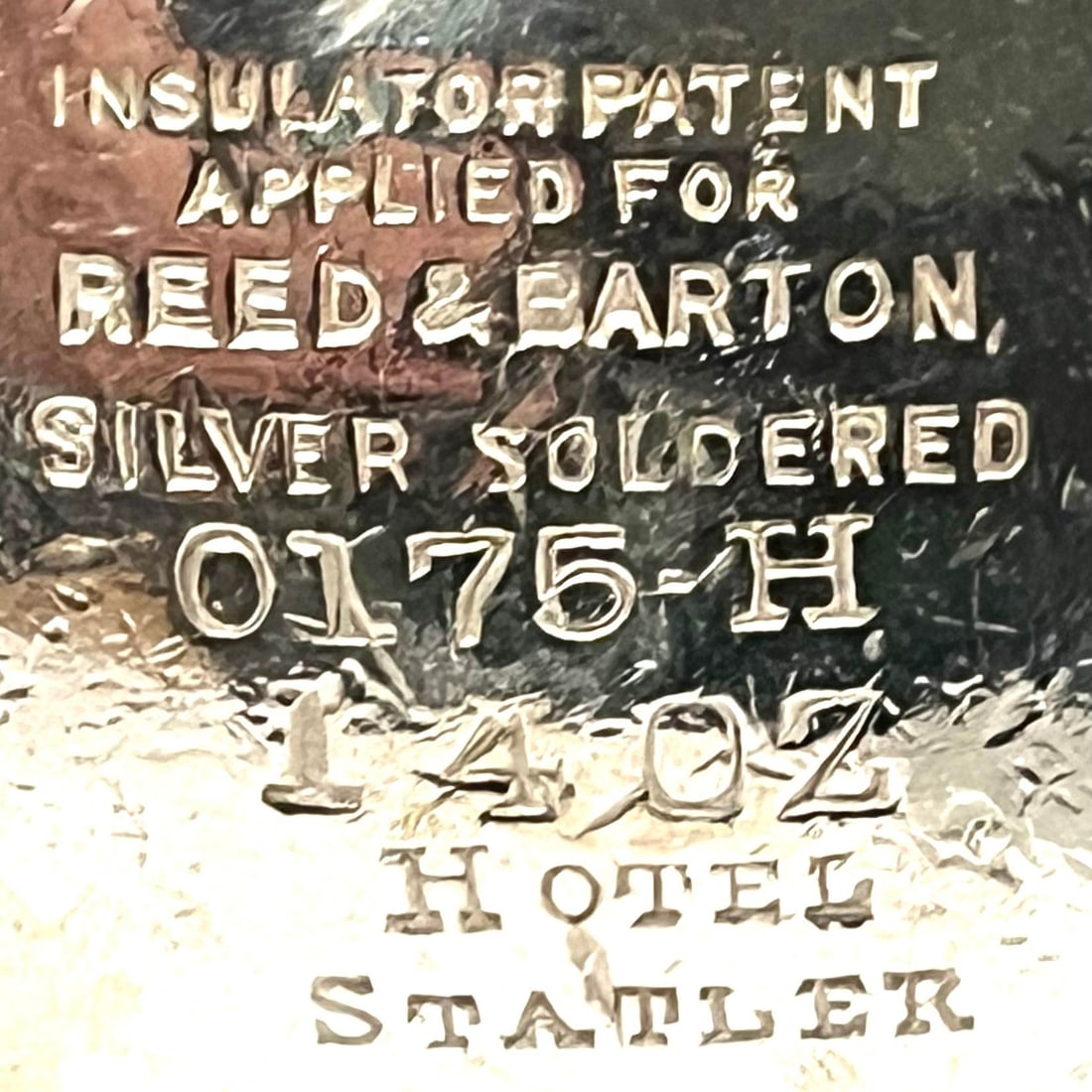 Early 20th Century Hotel Silver Individual Teapot - Hotel Stadler - 13