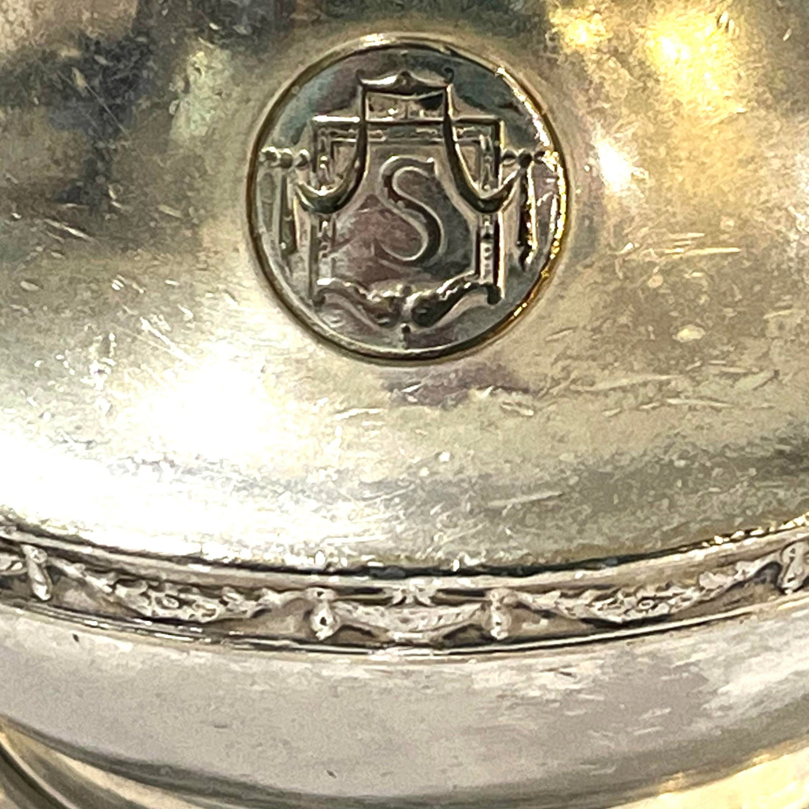 Early 20th Century Hotel Silver Individual Teapot - Hotel Stadler - 2