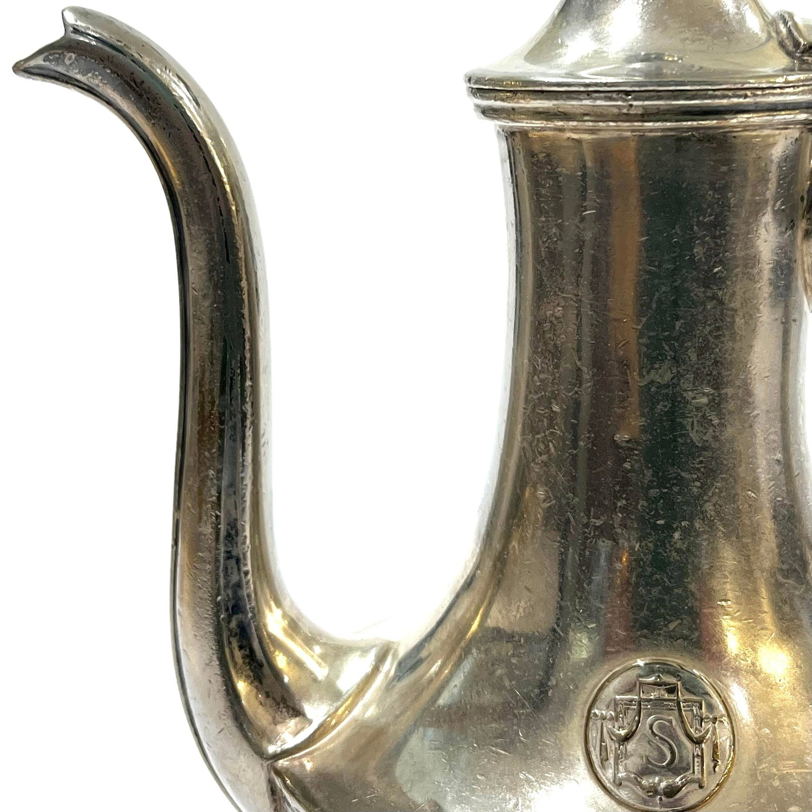 Early 20th Century Hotel Silver Individual Teapot - Hotel Stadler - 3