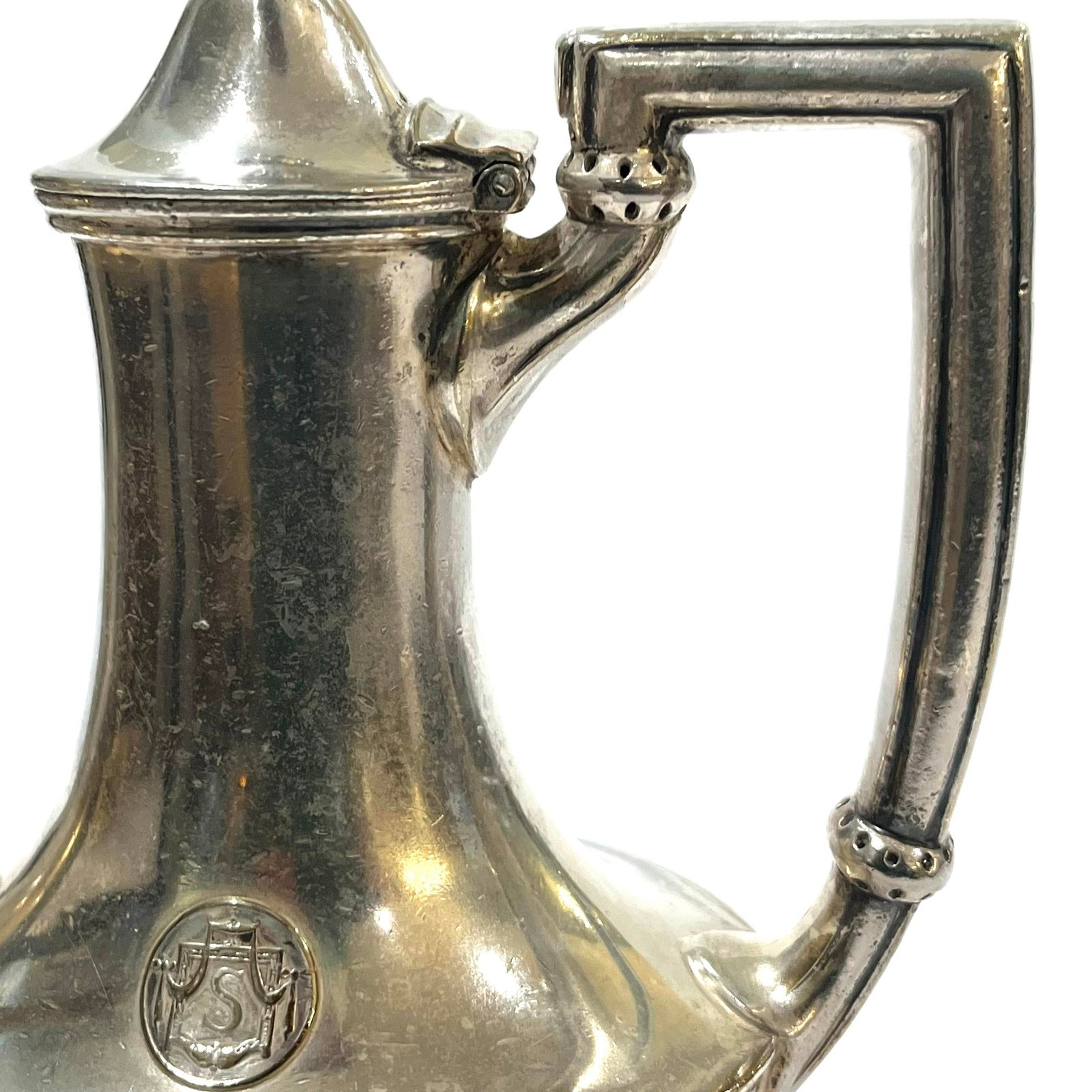 Early 20th Century Hotel Silver Individual Teapot - Hotel Stadler - 4