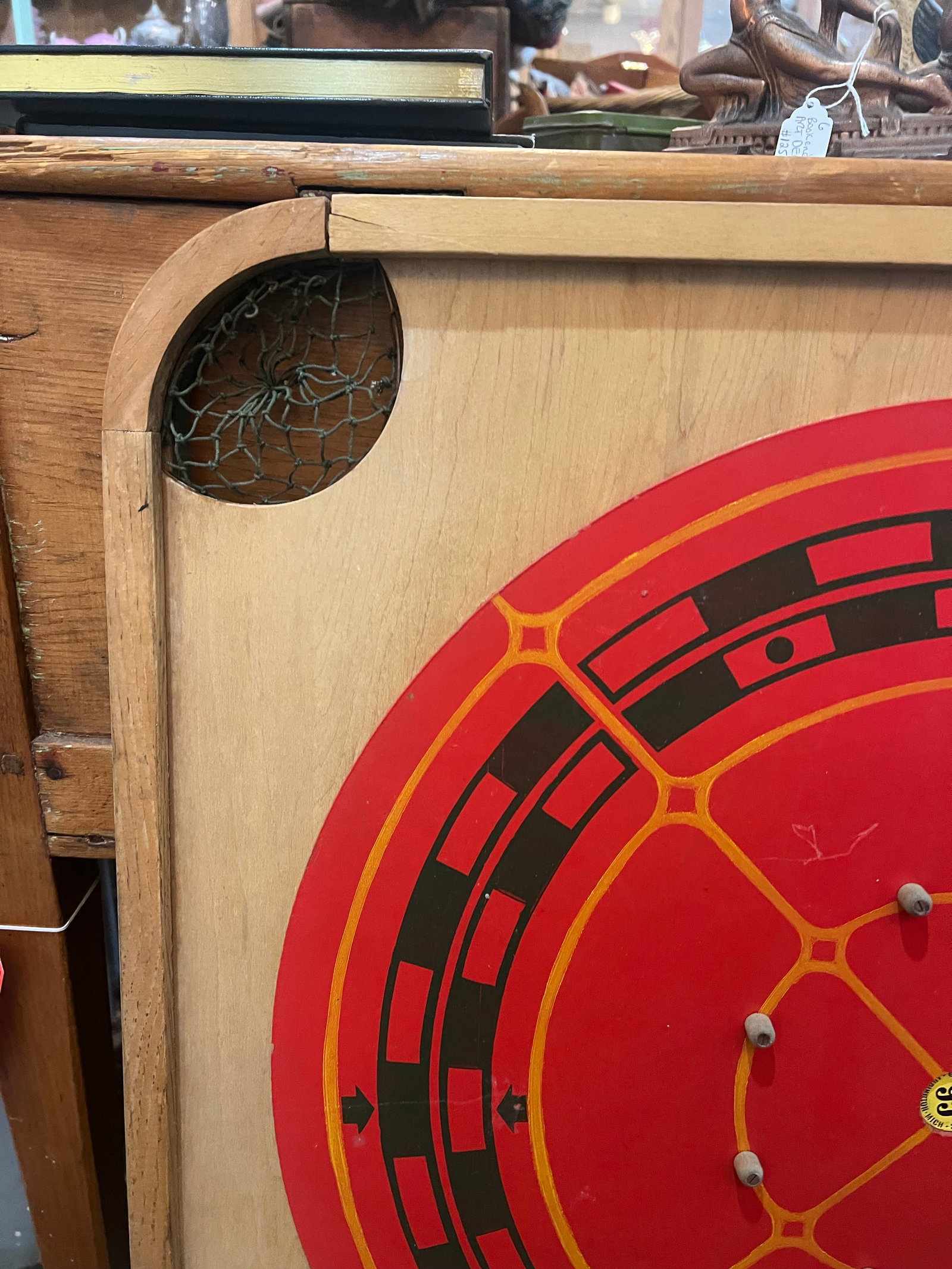 1960s Carrom Game Board by Merdel Game Manufacturing Co Mid Century Wall Decor - 3