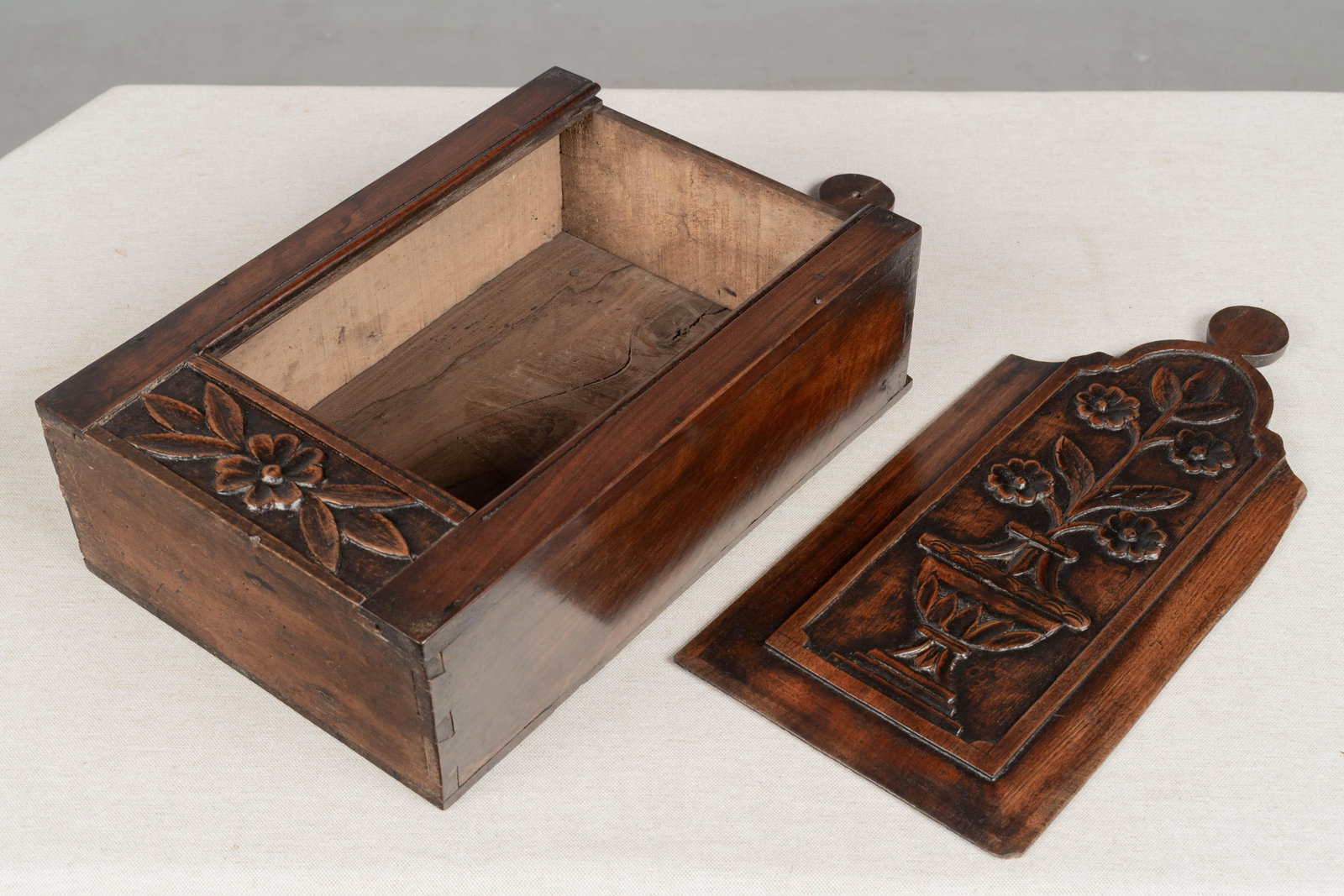 19th Century French Provencal Decorative Box or Fariniere - 9