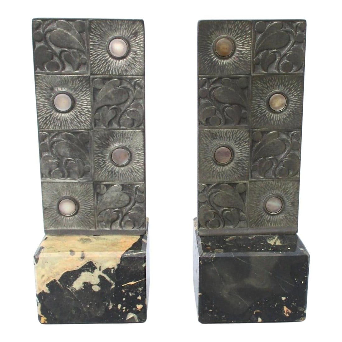 Austrian Art Deco Bookends - A Pair of 2 (1 of 6)