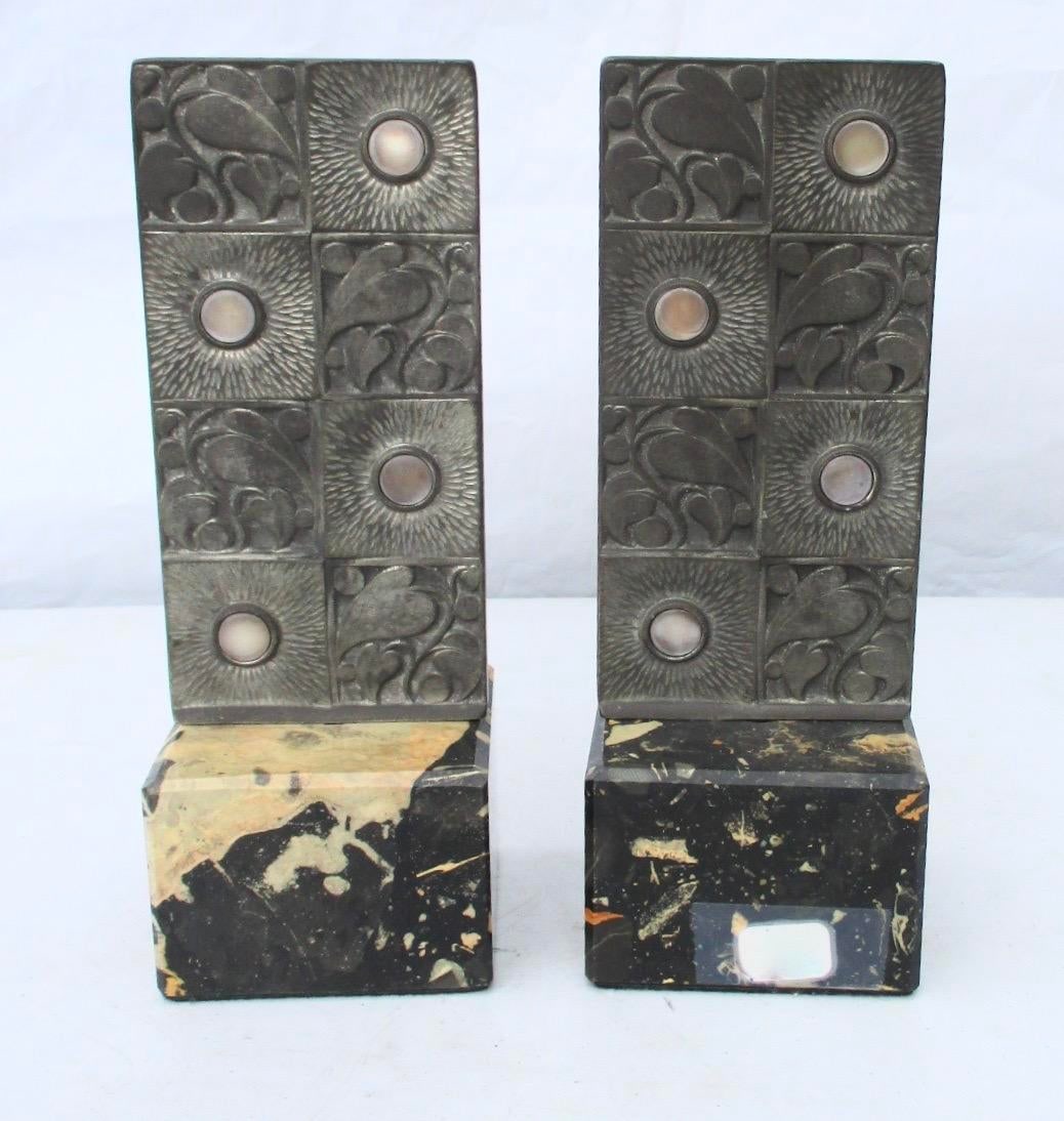 Austrian Art Deco Bookends - A Pair of 2 - 4