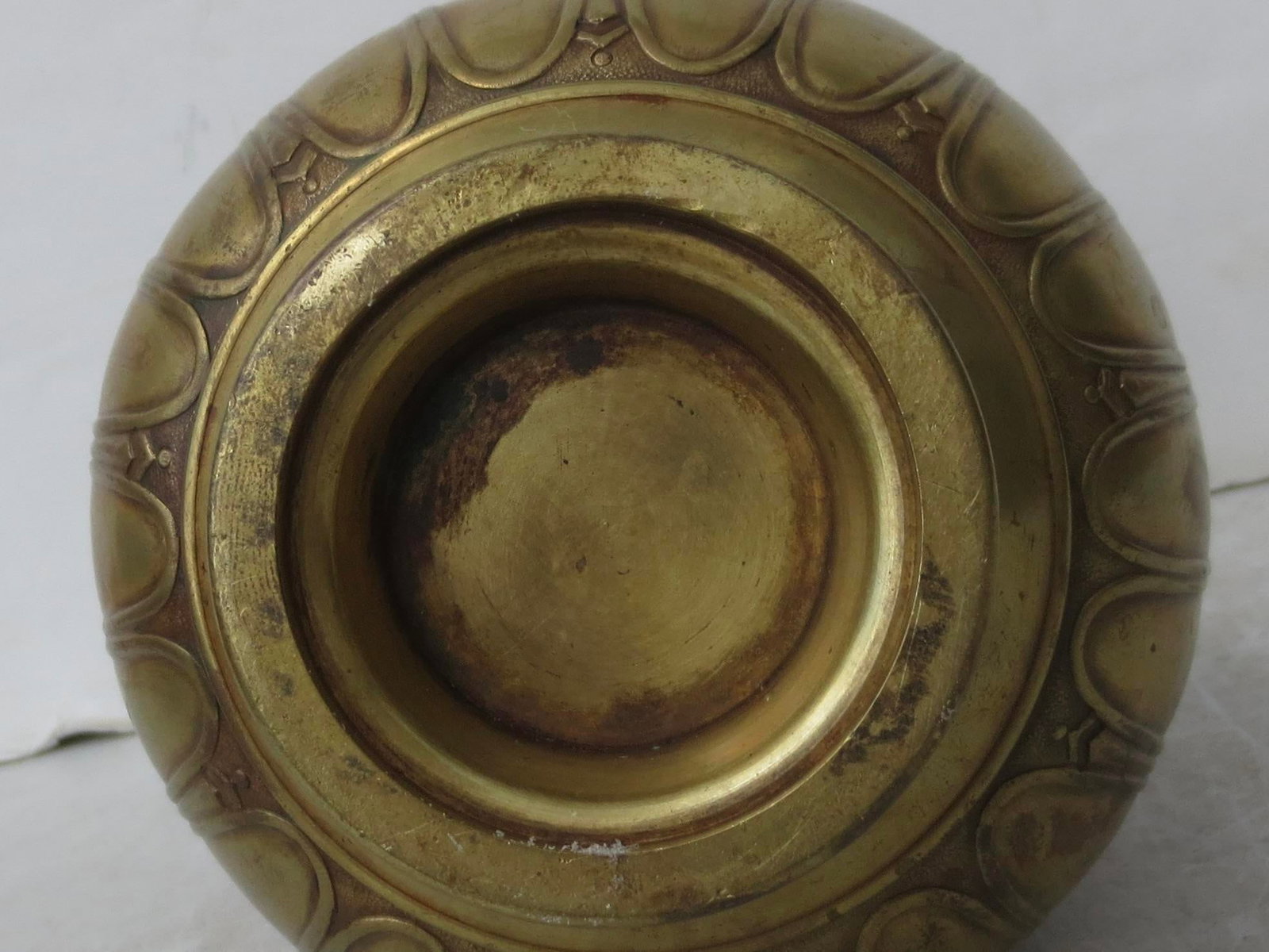 Grand Tour Bronze Vessel With Double Eros Late 19th - 9