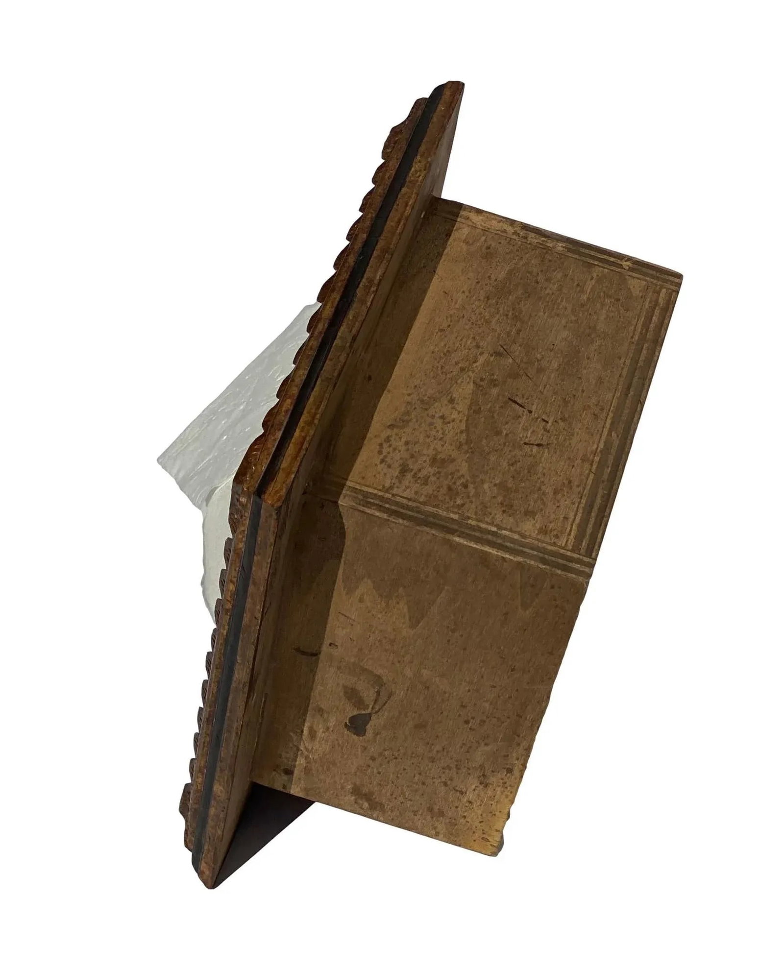 Italian Baroque Style Bathroom Paper Holder in "Farrentino" Ebony & Gold by Judson Rothschild for Th - 3