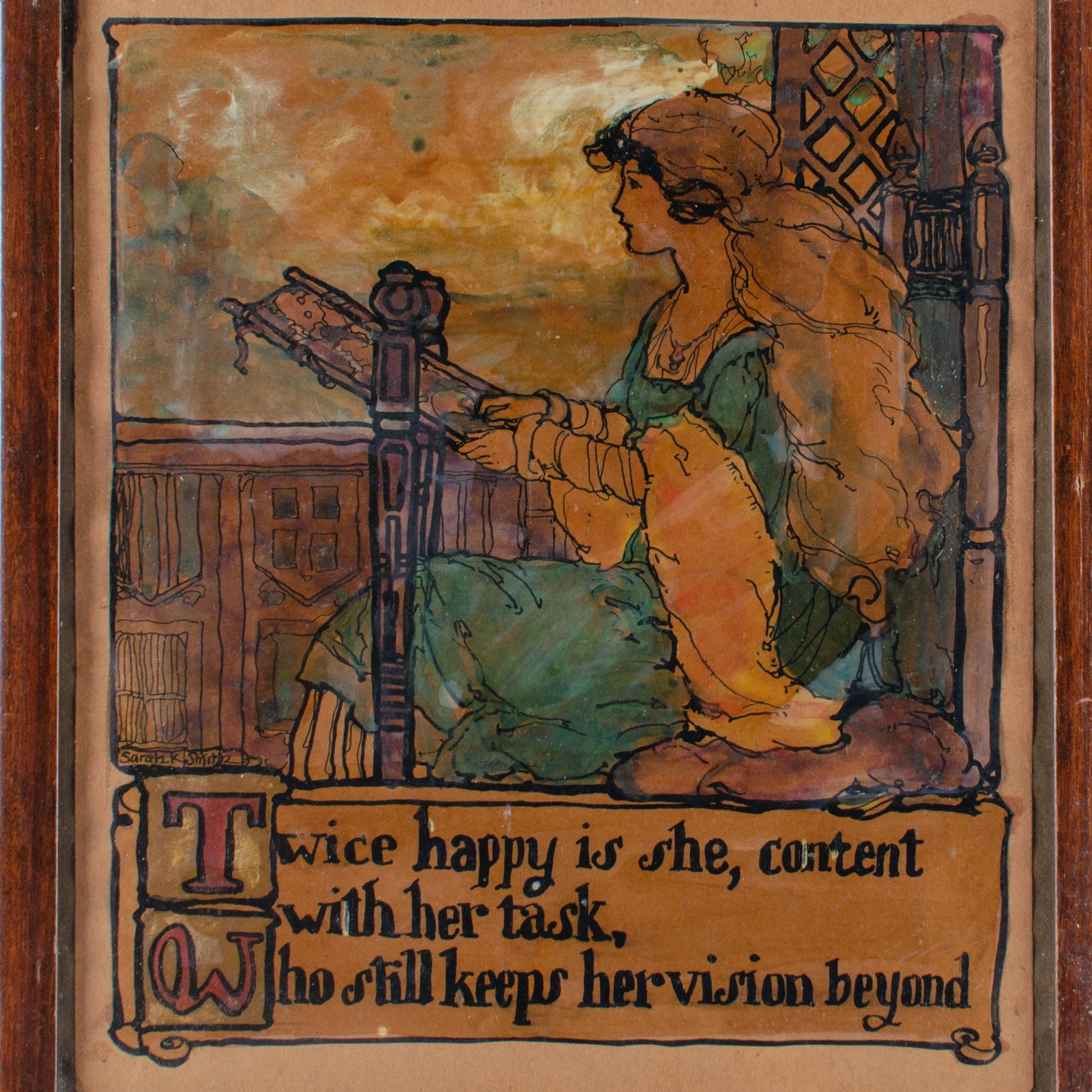 Sarah Katherine Smith, Original Book Illustration - 2