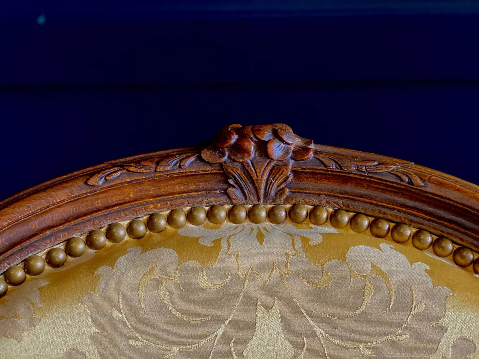 Mid-19th Century French Carved Louis XVI Armchairs - a Pair - 4