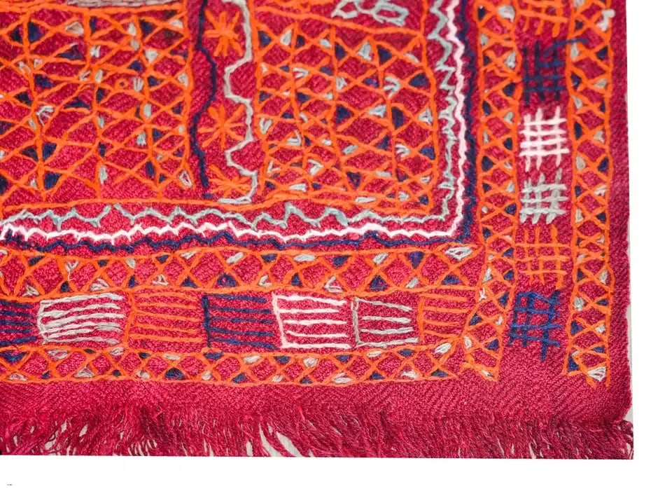 Vintage Late 20th Century Iraqi Embroidered Panel - 10