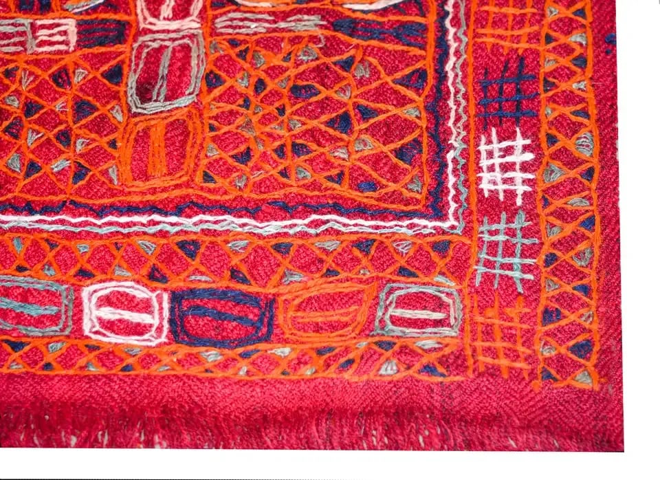 Vintage Late 20th Century Iragi Embroidered Panel - 10